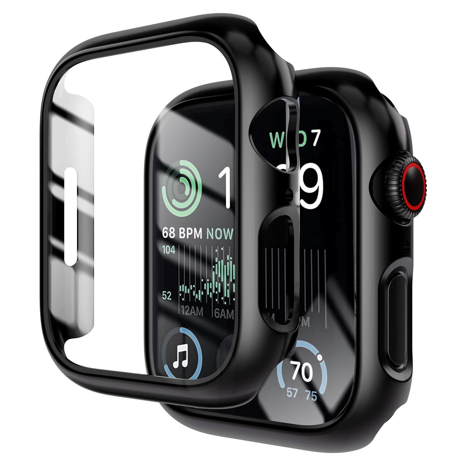 Protector de Pantalla Vidrio Templado YMHML para Apple Watch 44mm