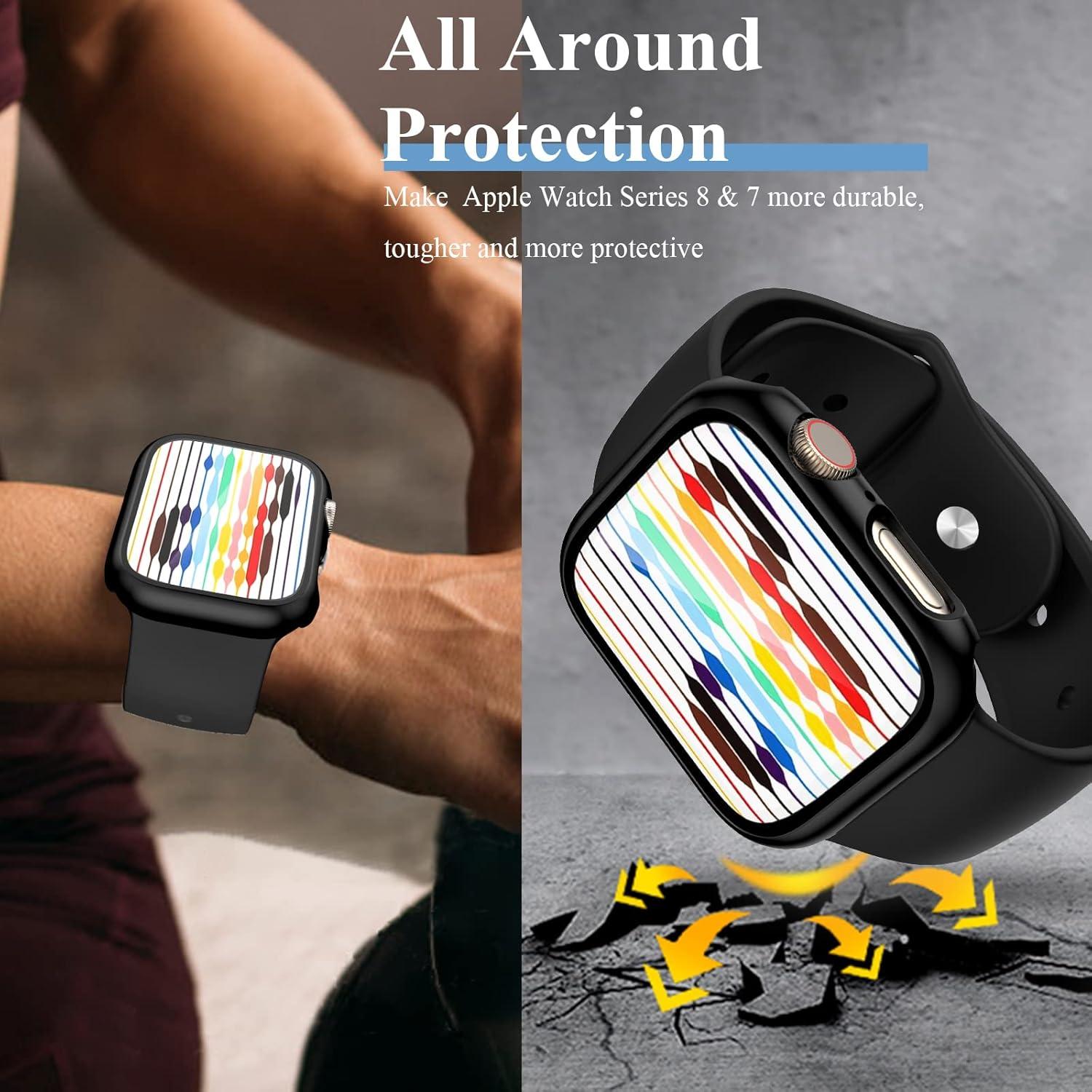 Protector de Pantalla Vidrio Templado YMHML para Apple Watch 44mm