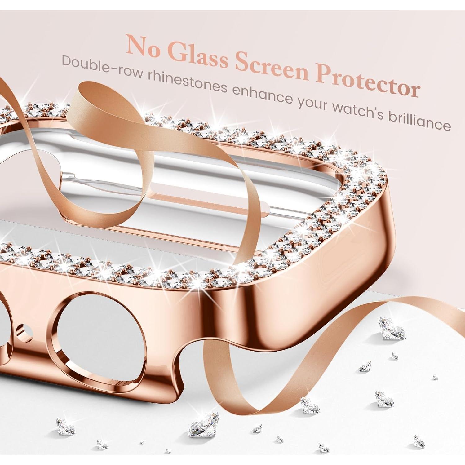 Funda Protectora Brillante Goton para Apple Watch 41mm - 4 Pack