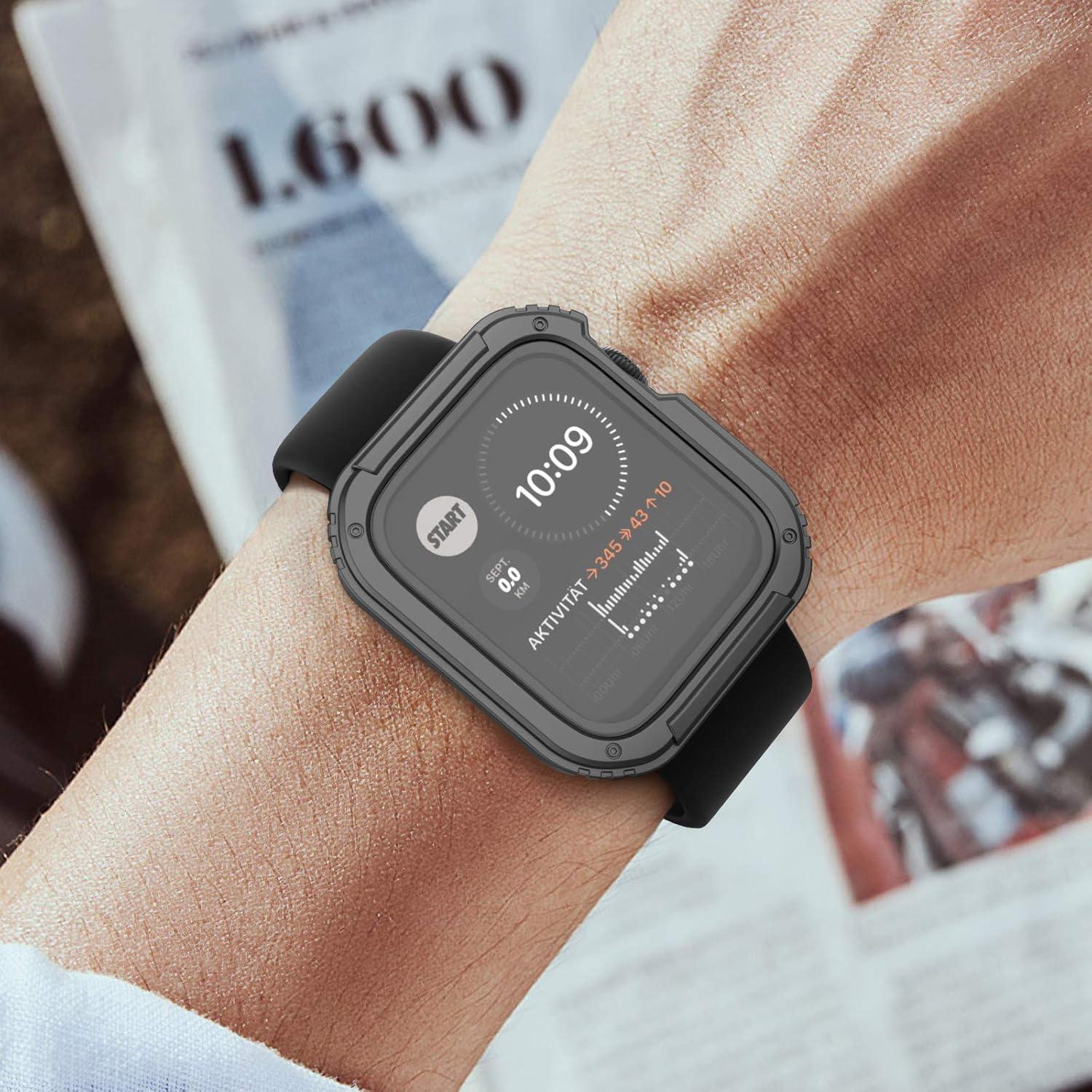 Funda Protectora Recoppa para Apple Watch 40mm Negro