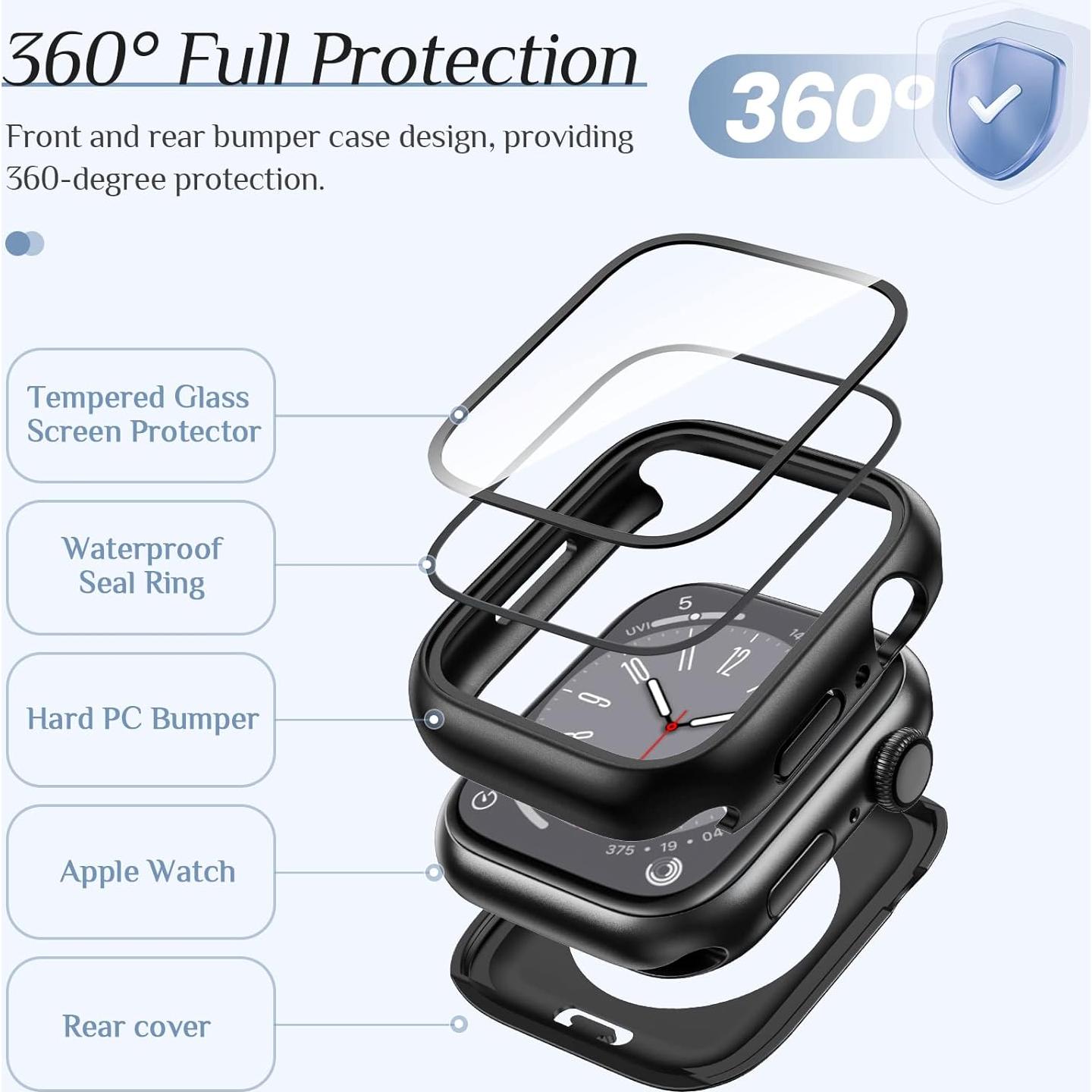 Funda Impermeable Goton para Apple Watch 40mm Series 6/5/4/SE