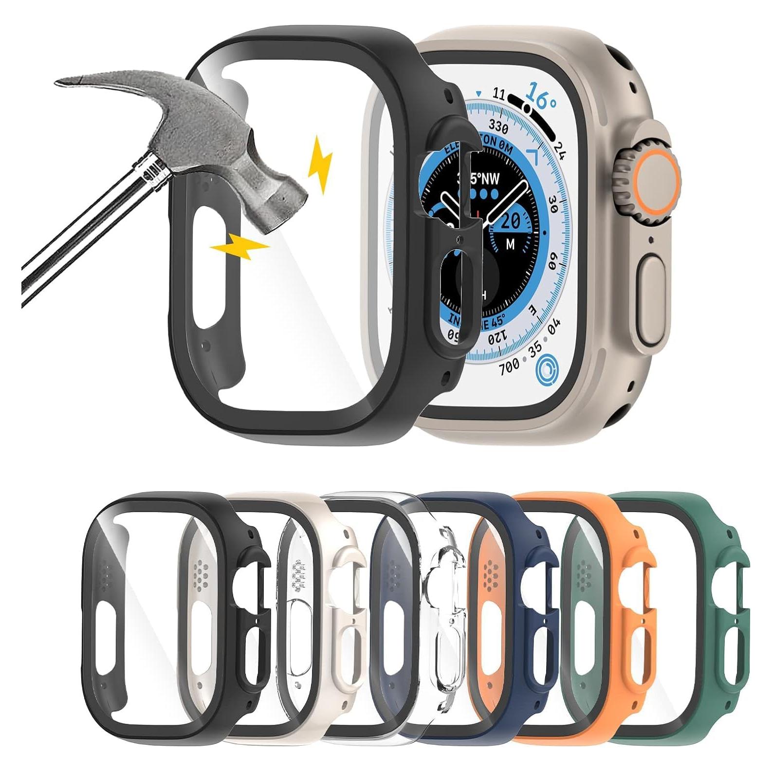 Protector de Pantalla Vidrio Templado HASDON para Apple Watch 49mm