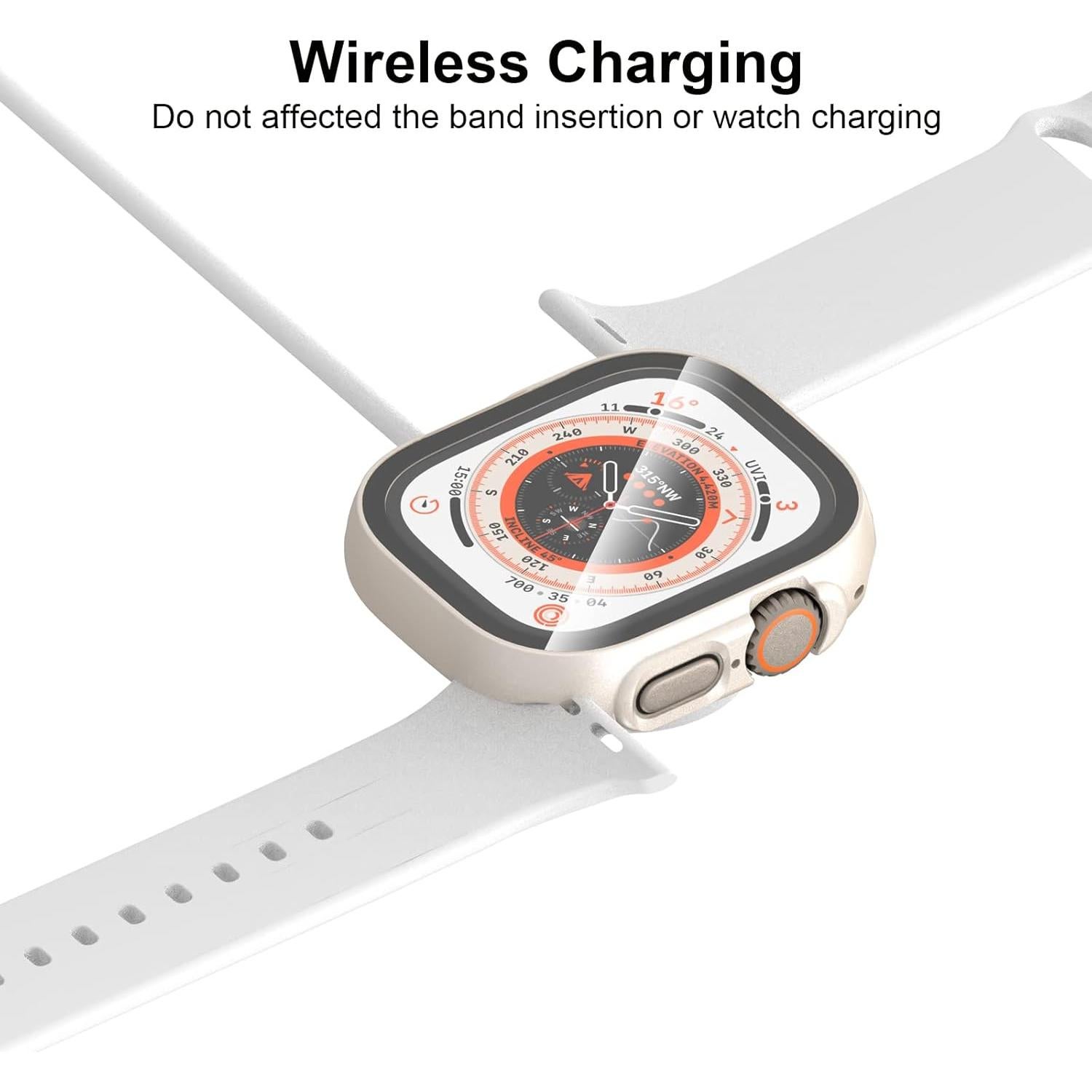 Protector de Pantalla Vidrio Templado HASDON para Apple Watch 49mm