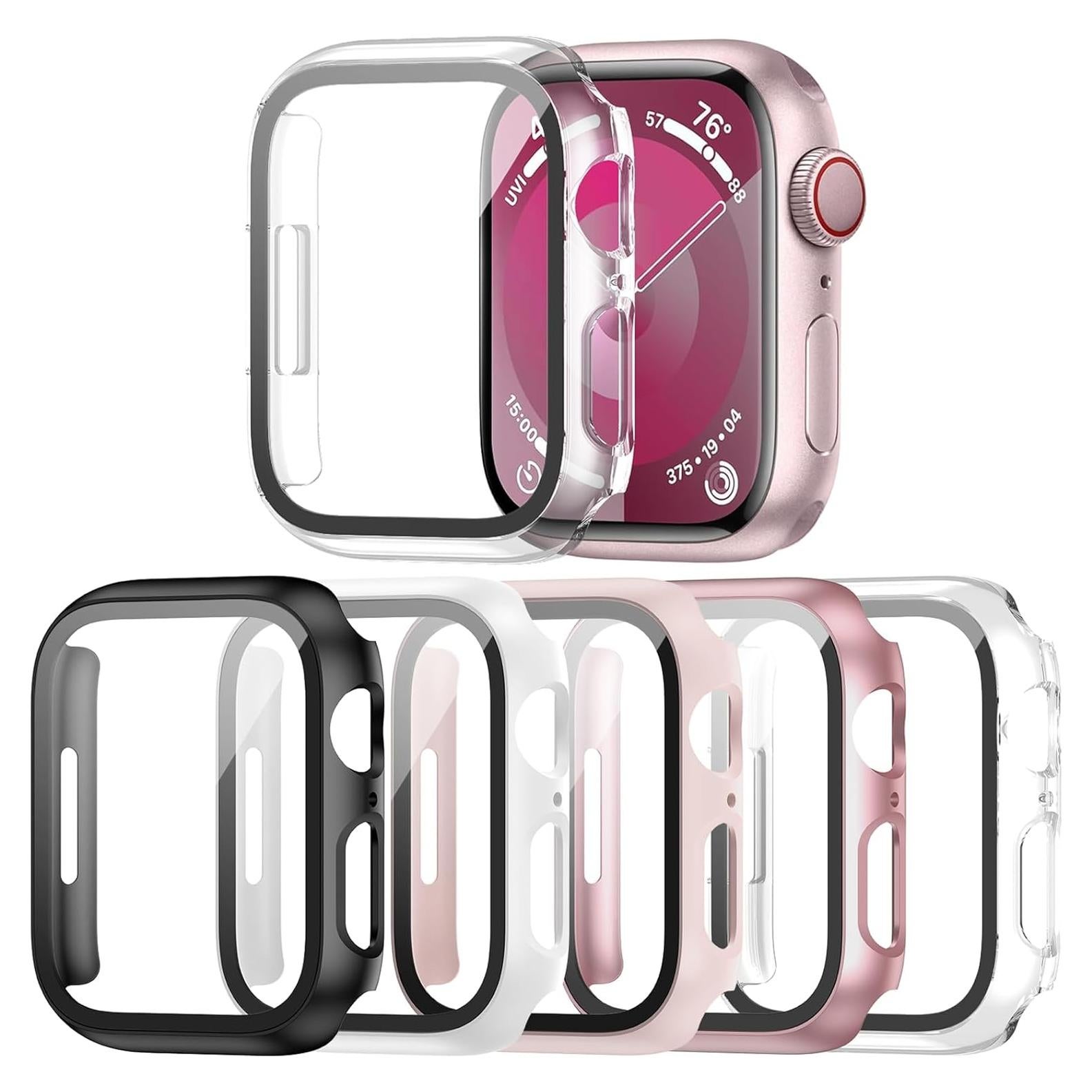 Funda con Protector de Pantalla Haojavo para Apple Watch 41mm