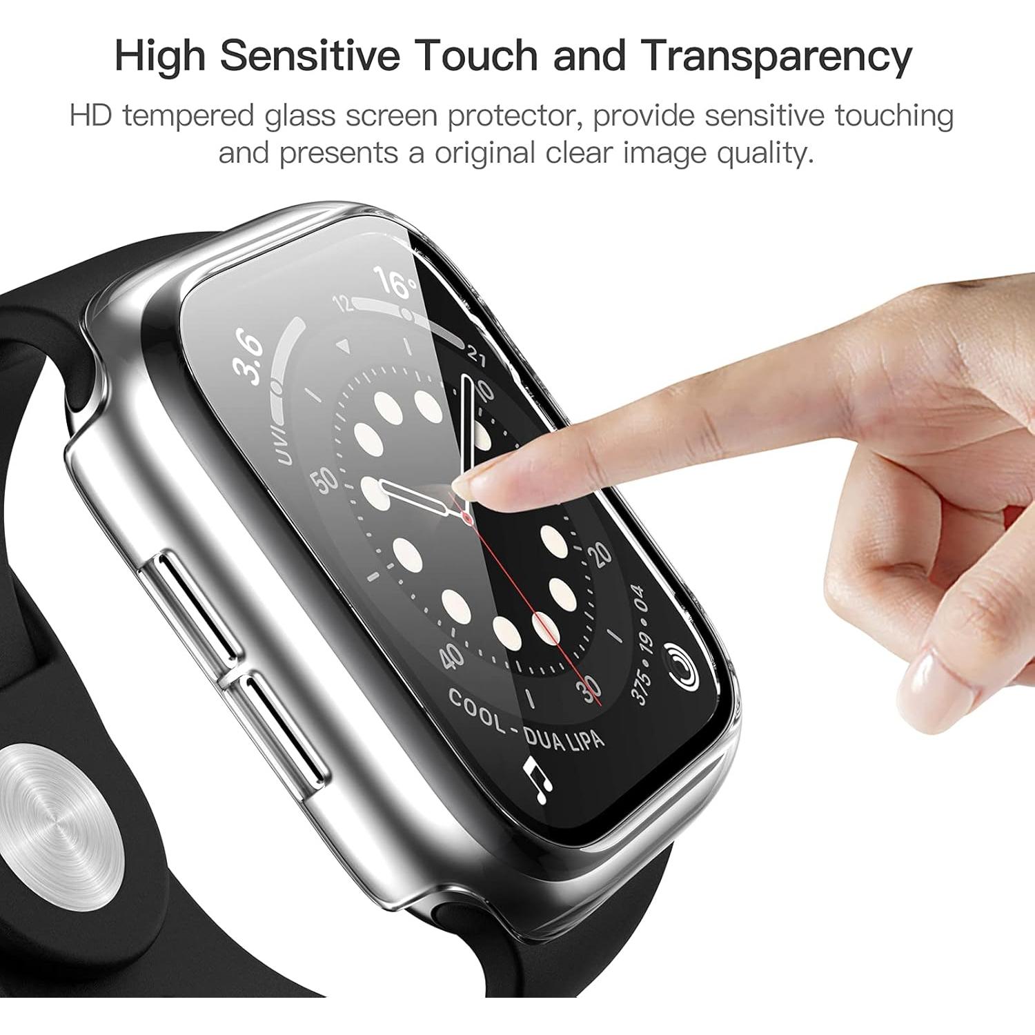 Funda con Protector de Pantalla Haojavo para Apple Watch 41mm