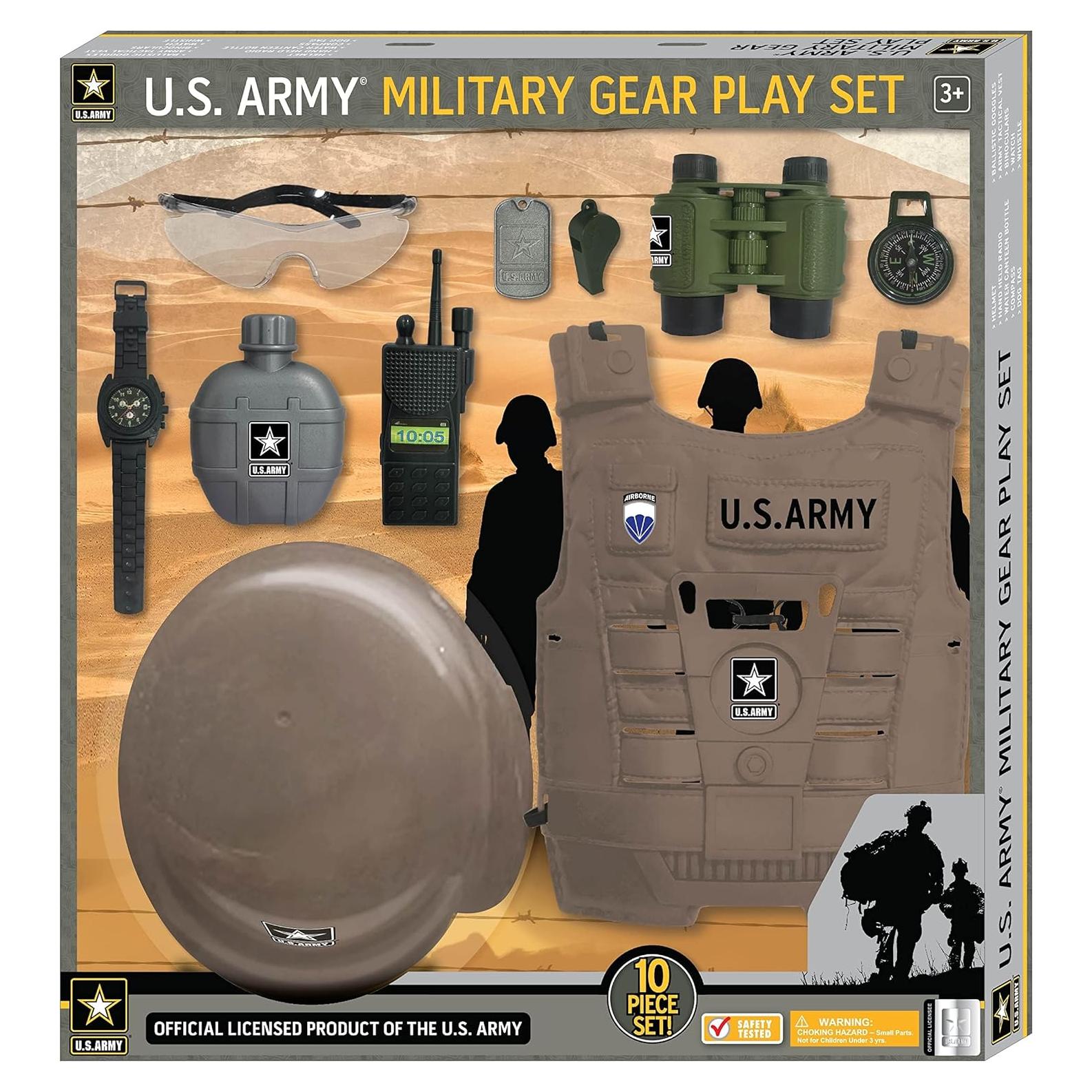 Conjunto de Disfraz Militar Lollipop - 10 Piezas para Niños