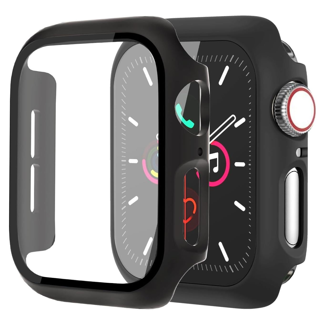 Paquete de 2 fundas para Apple Watch 44mm - Protector pantalla