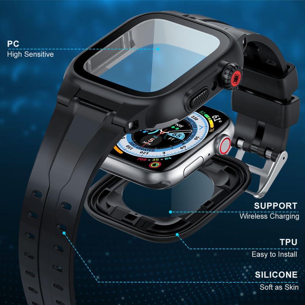 Funda Impermeable IP68 LaBold para Apple Watch 44mm