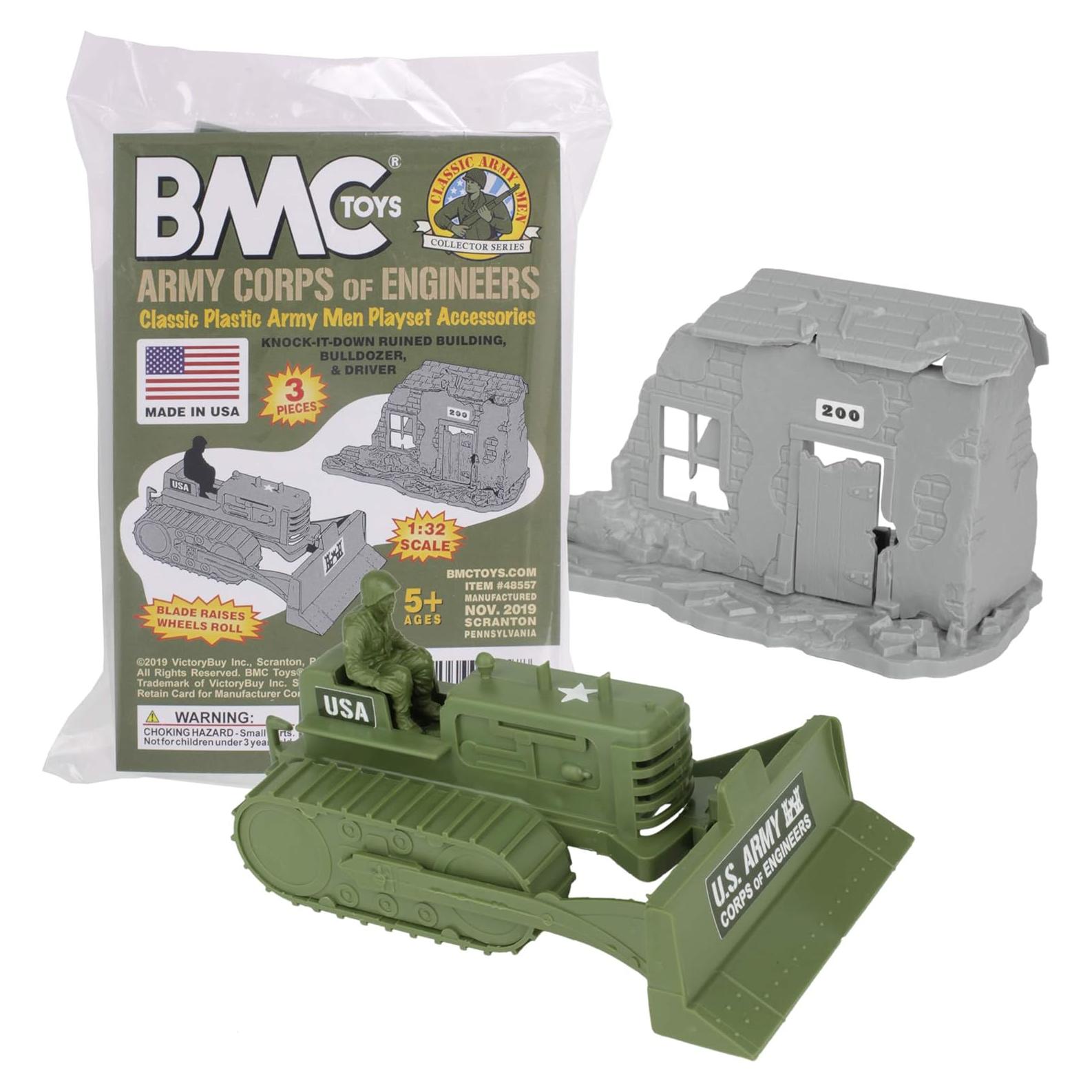 BMC Clásico Bulldozer Cuerpo de Ingenieros 3 Piezas