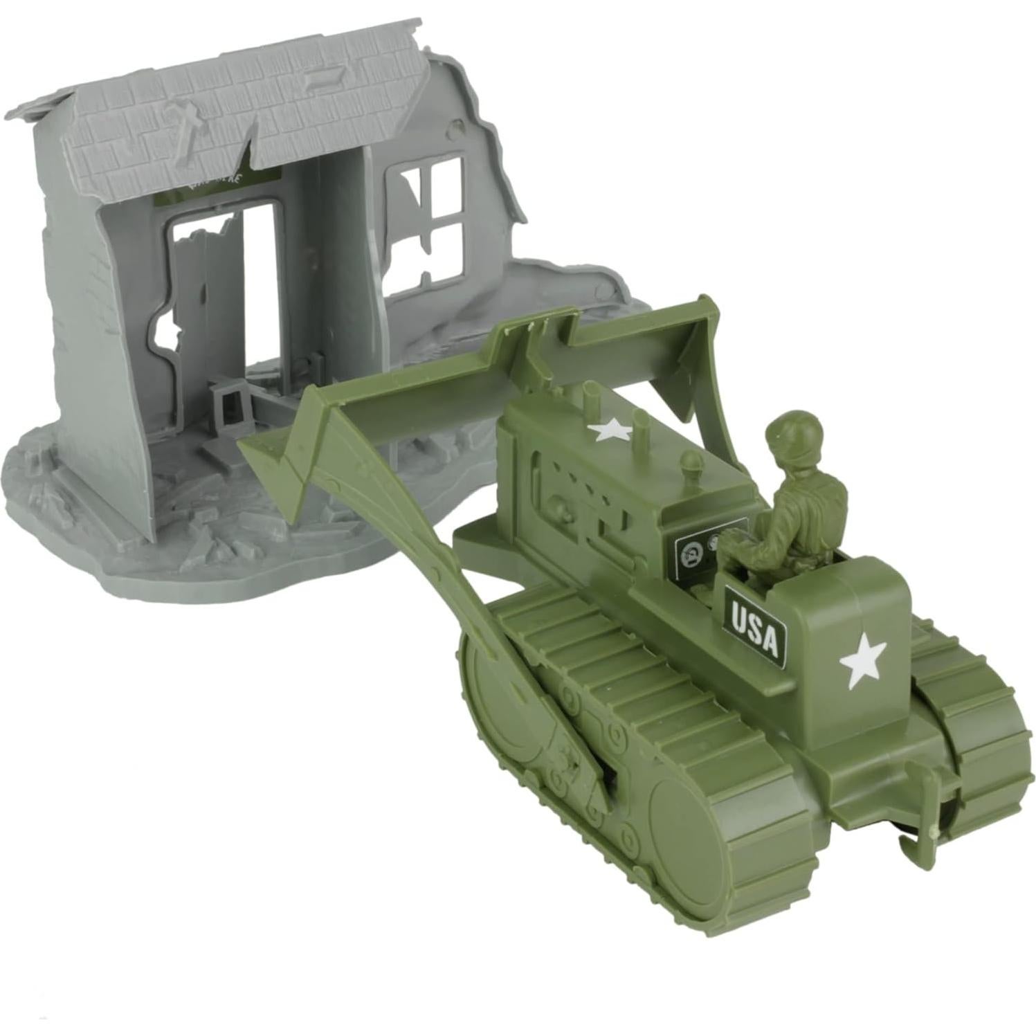 BMC Clásico Bulldozer Cuerpo de Ingenieros 3 Piezas