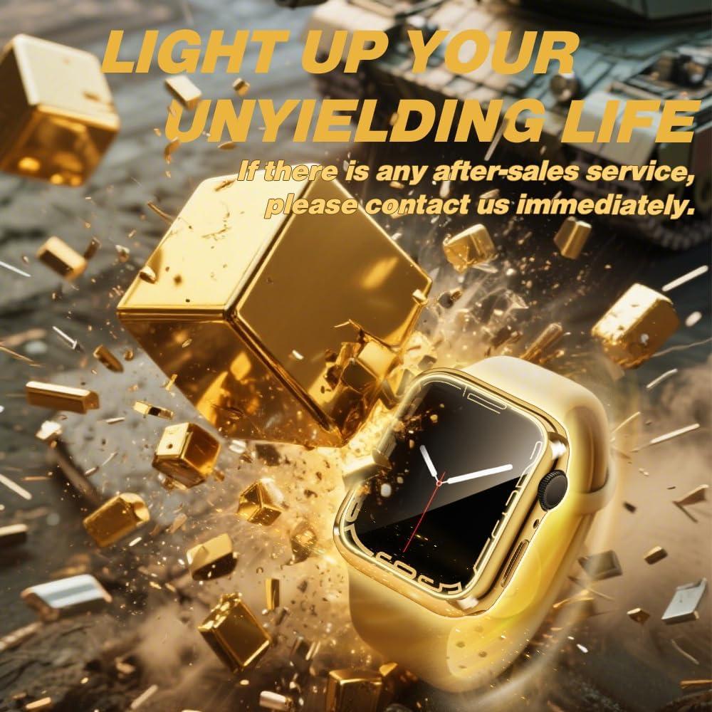 Funda TPU Suave Oro 38mm para Apple Watch Series 1-3