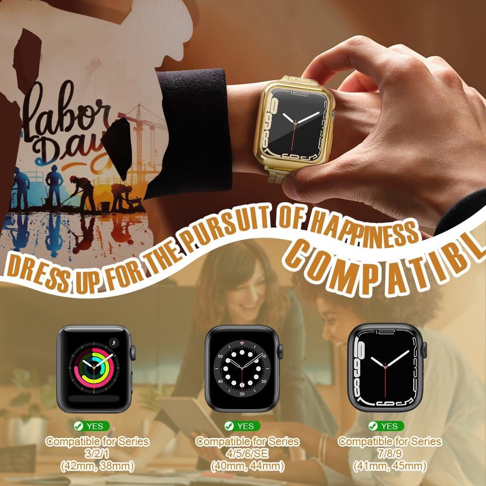 Funda TPU Suave Oro 38mm para Apple Watch Series 1-3