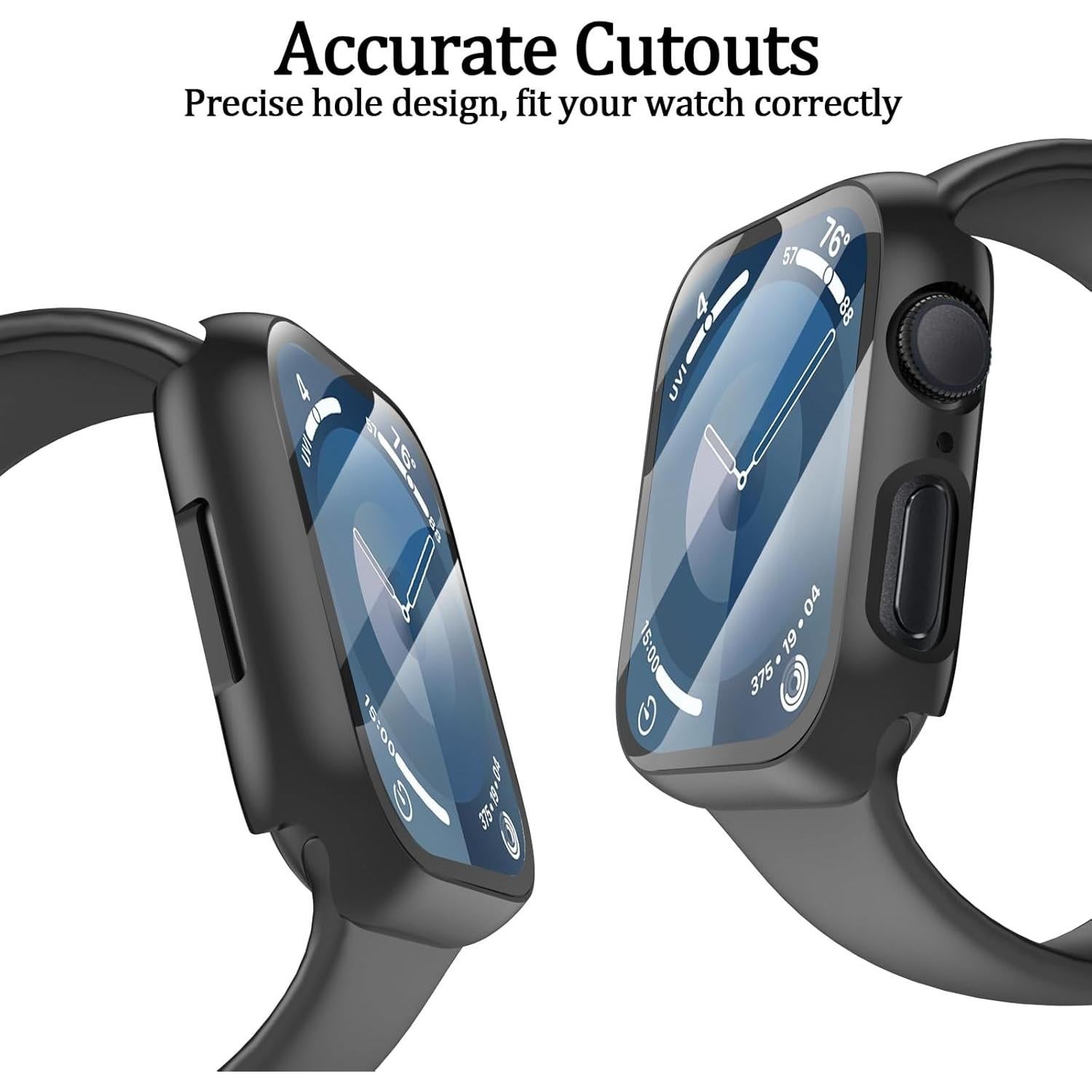 Paquete de 6 Protectores de Pantalla DNNBAO para Apple Watch 41mm