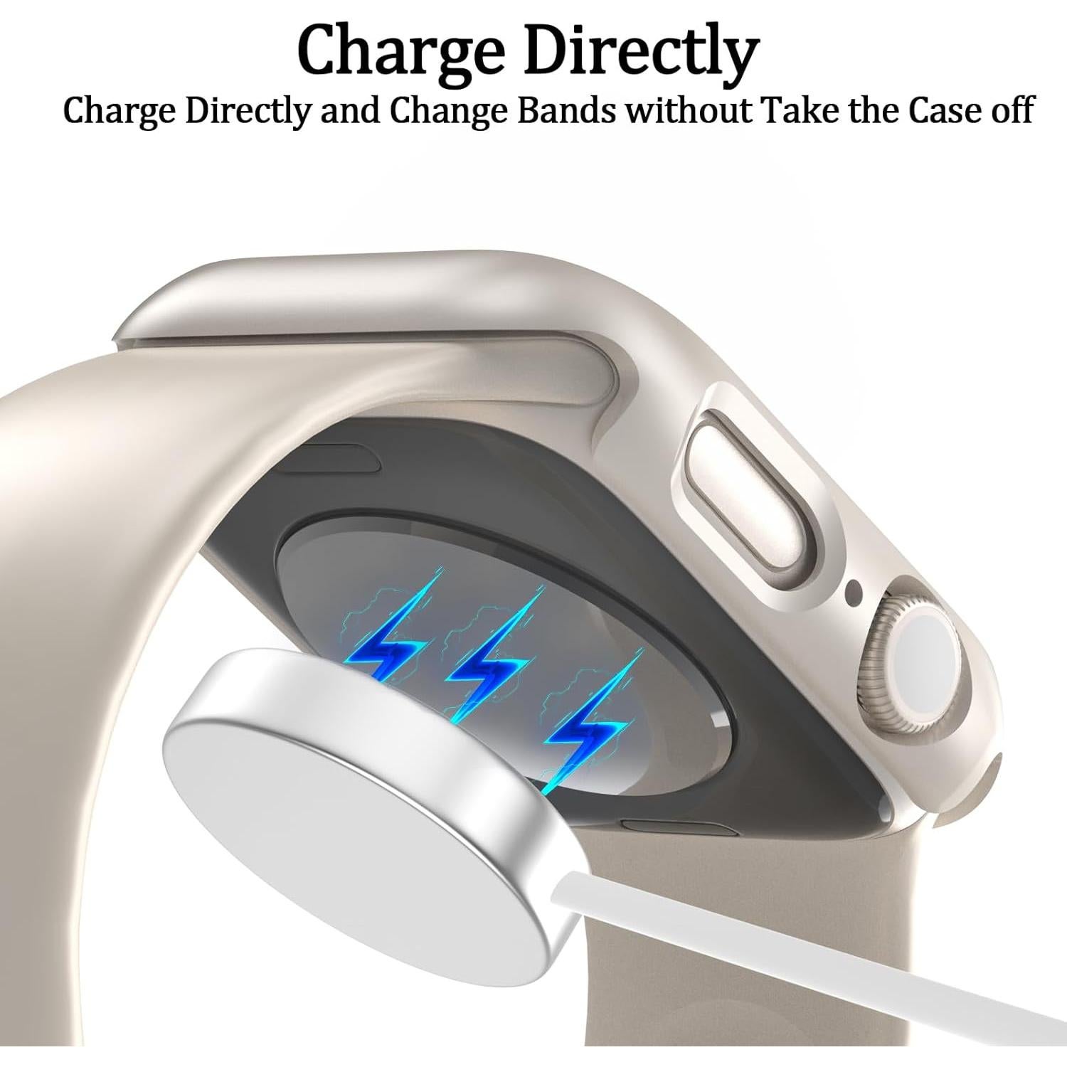 Paquete de 6 Protectores de Pantalla DNNBAO para Apple Watch 41mm