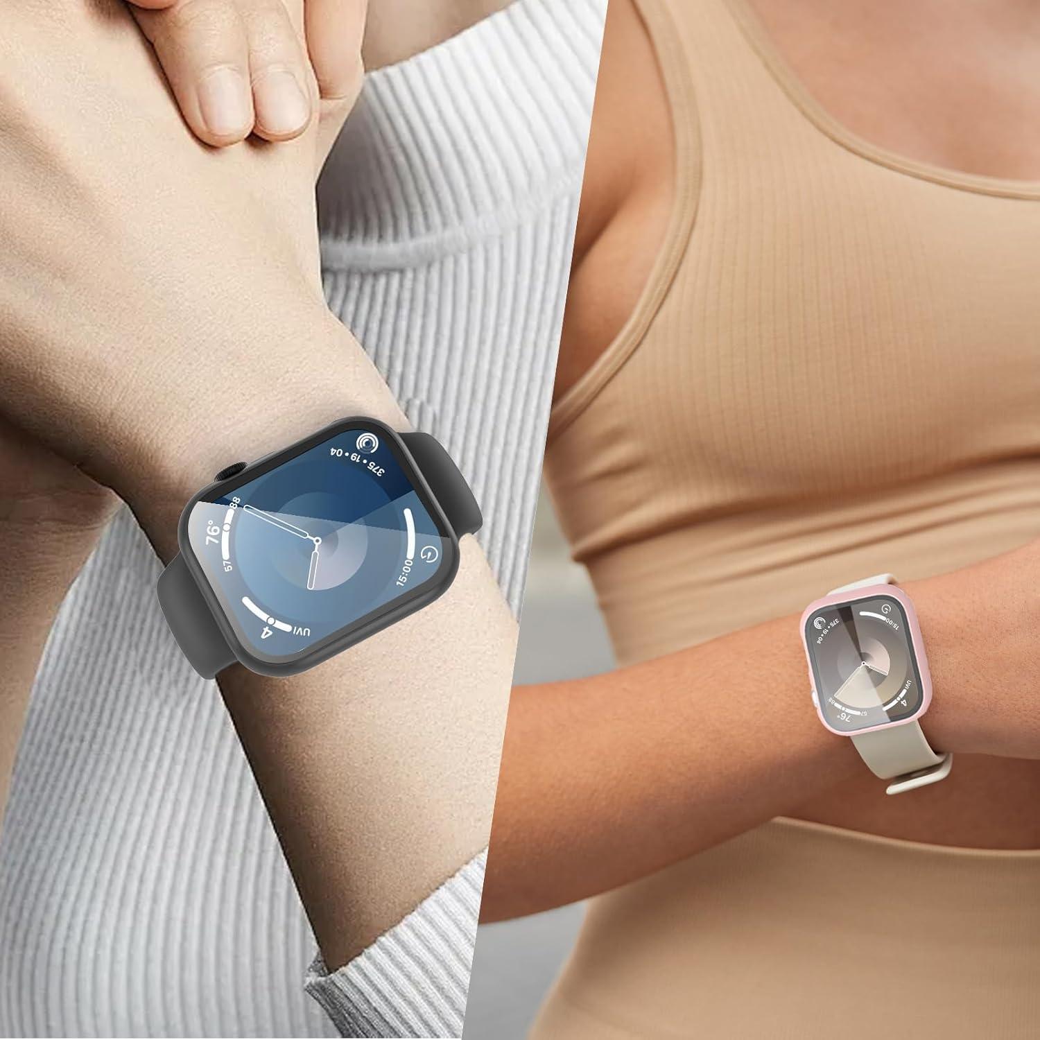 Paquete de 6 Protectores de Pantalla DNNBAO para Apple Watch 41mm