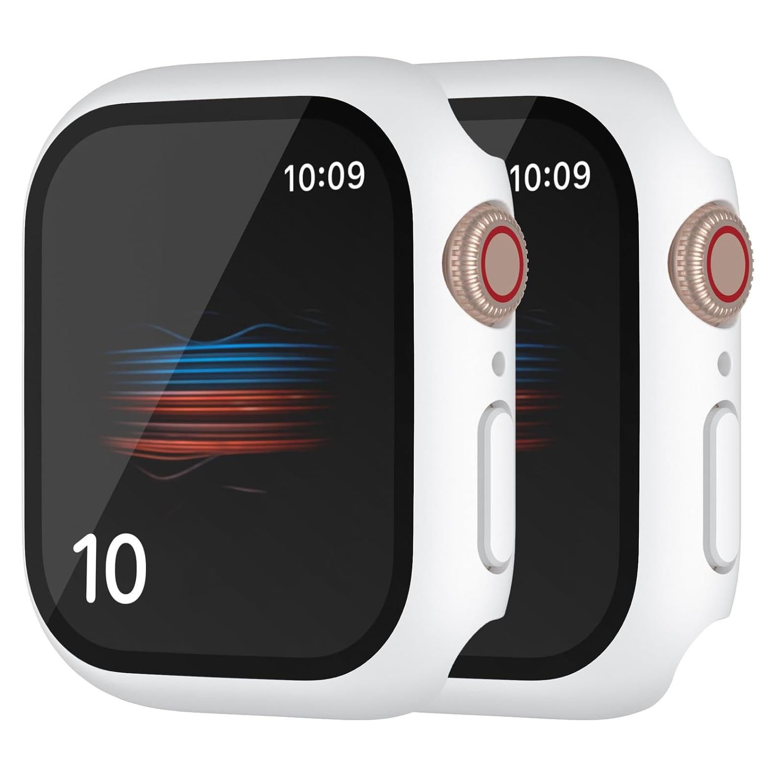 Carcasa Dura HANKN para Apple Watch 44mm - Protector Vidrio Templado