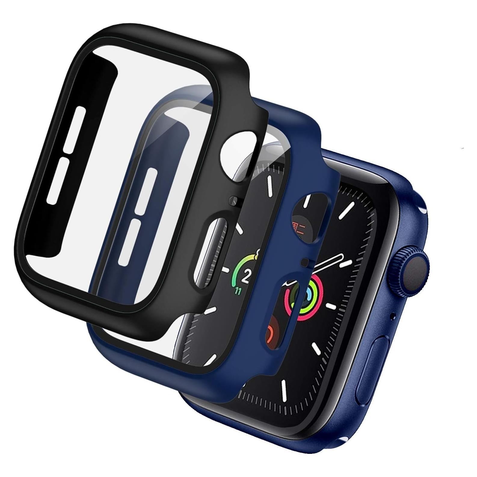 Funda Dura BHARVEST para Apple Watch 42mm con Protector Vidrio