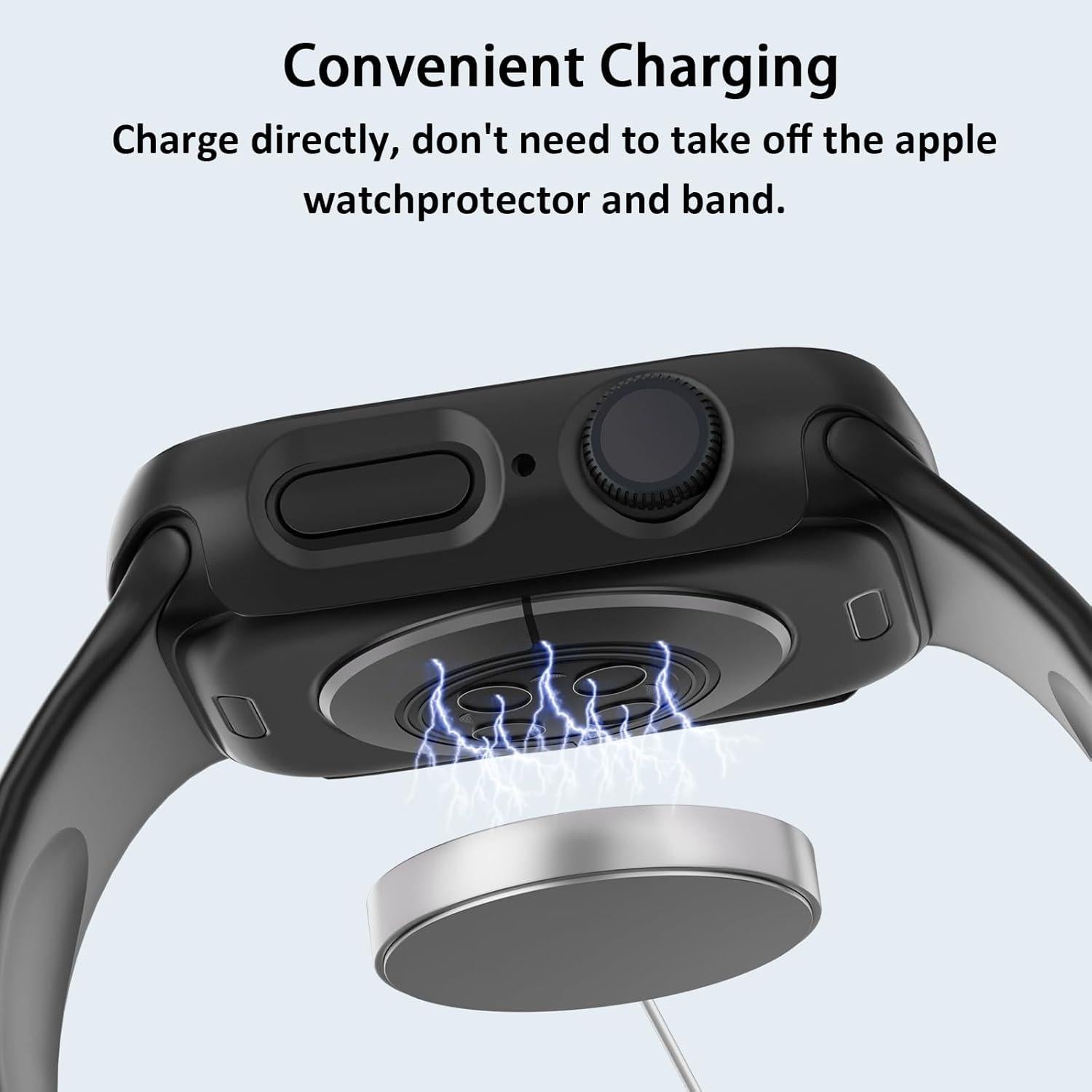 Funda Protectora Completa HAANILKYI para Apple Watch 44mm