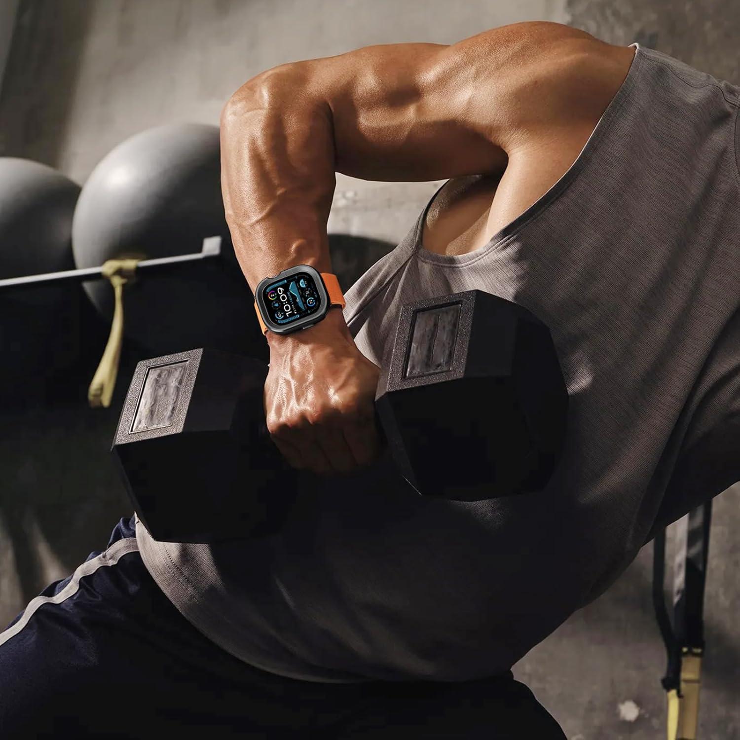 Funda Metálica Amizee para Apple Watch Ultra 49mm Negra