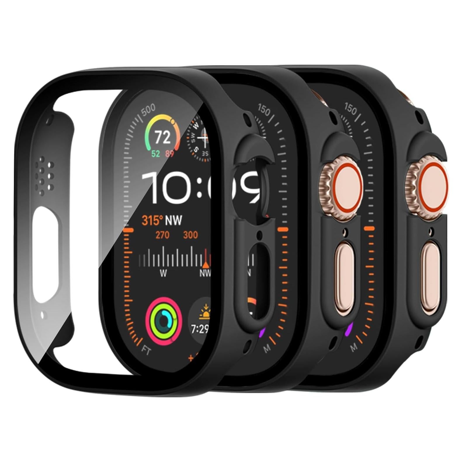 Funda de Vidrio Templado Adorve para Apple Watch Ultra 49mm