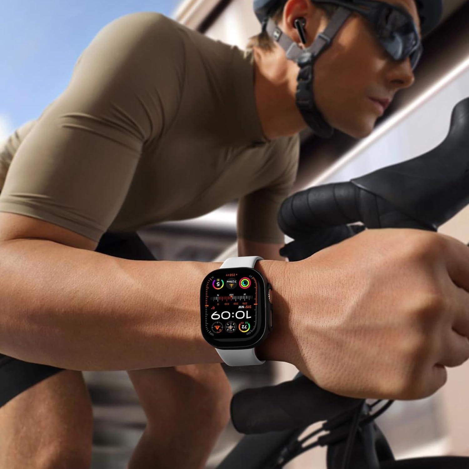 Funda de Vidrio Templado Adorve para Apple Watch Ultra 49mm