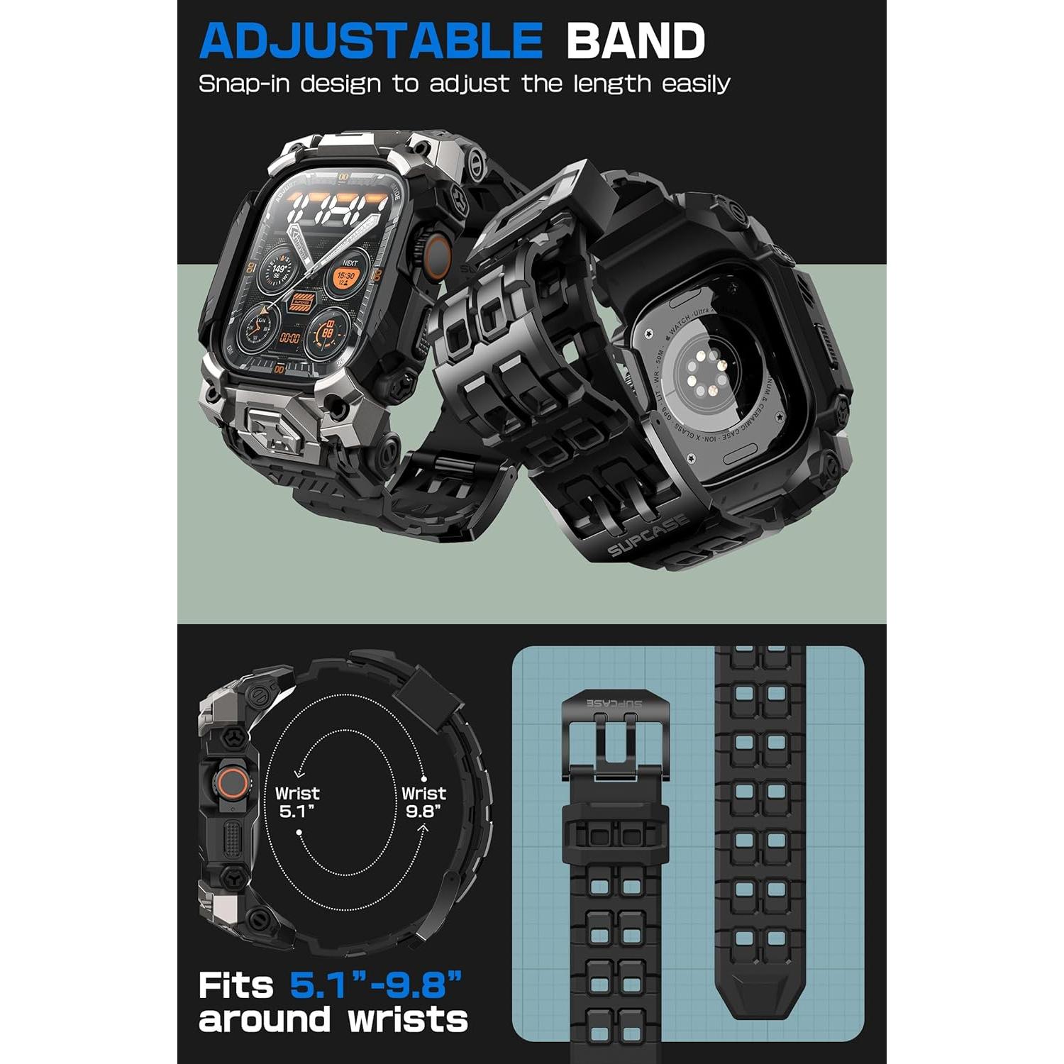 Funda SUPCASE para Apple Watch Ultra 2/1 49mm con Correa Ajustable