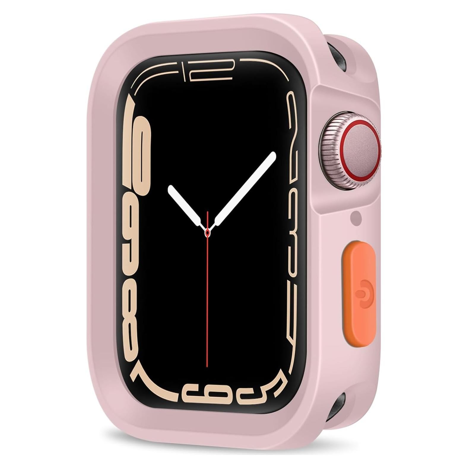 Funda Protectora Rosa ZZDZZ para Apple Watch 40mm 41mm Series 9/8/7/6/5/4/SE