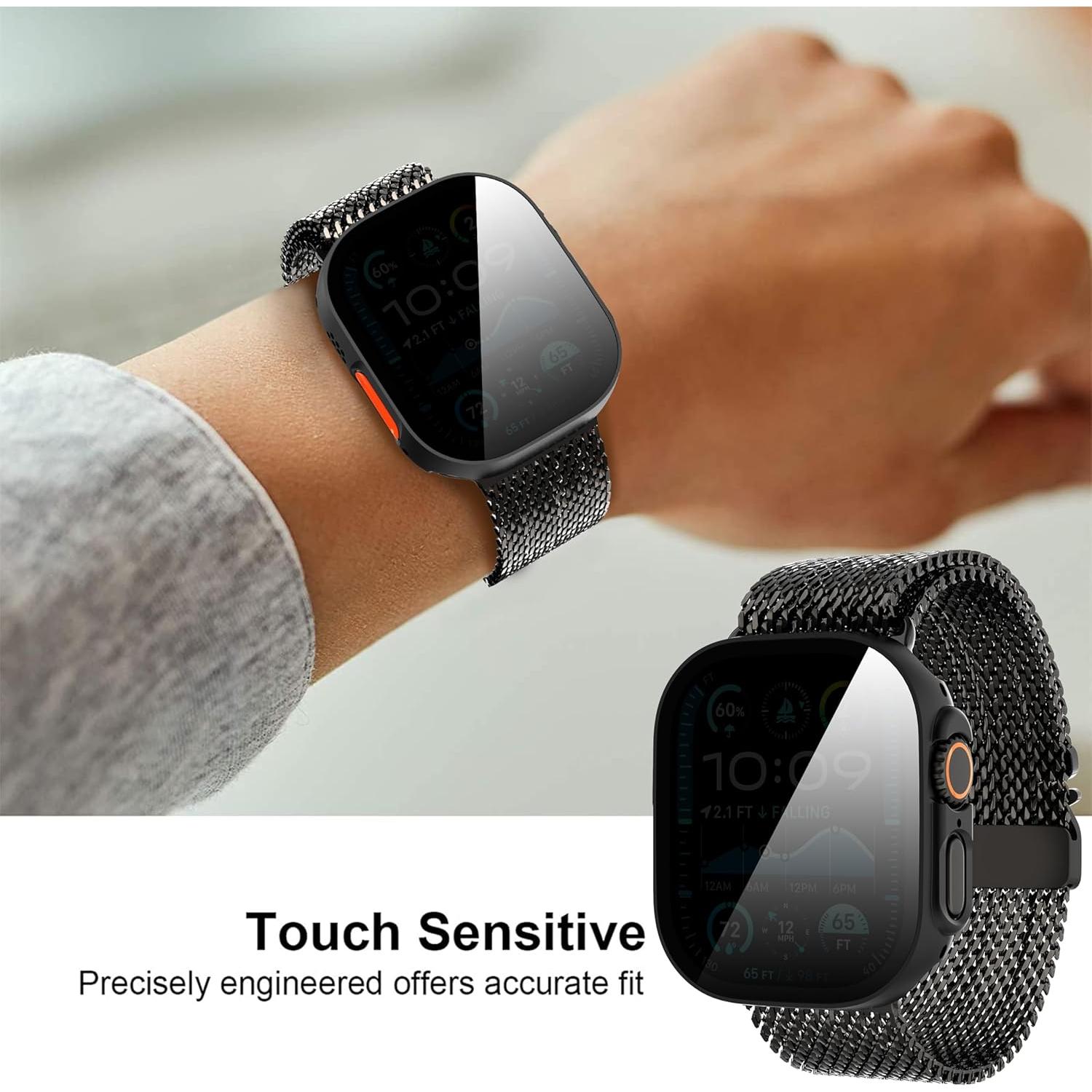 Suoman Protector de Pantalla Privado para Apple Watch Ultra 49mm