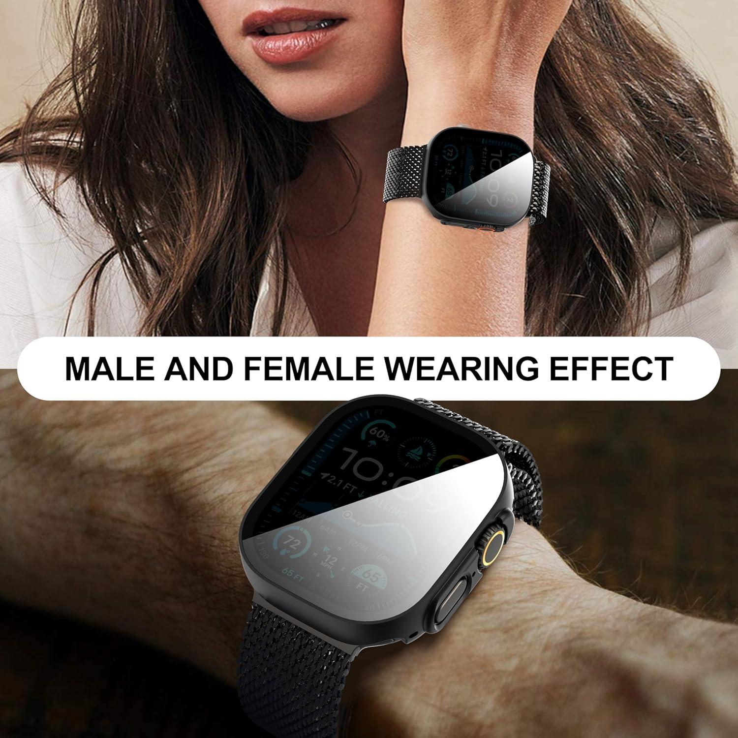 Suoman Protector de Pantalla Privado para Apple Watch Ultra 49mm