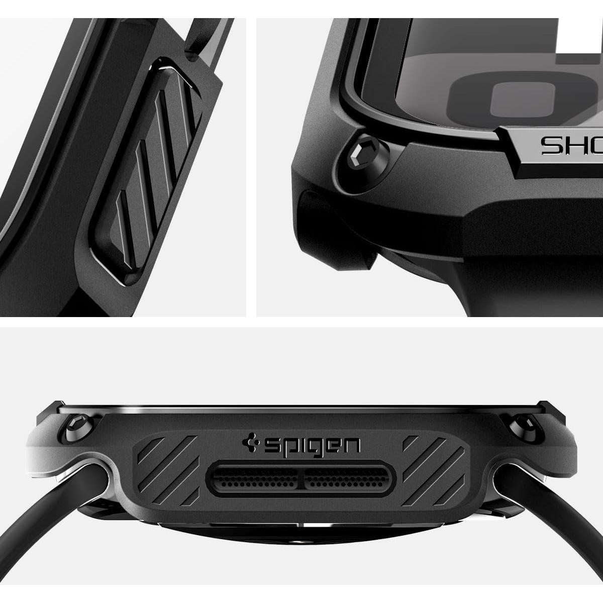 Funda Spigen Tough Armor para Apple Watch Series 10 46mm - Negro