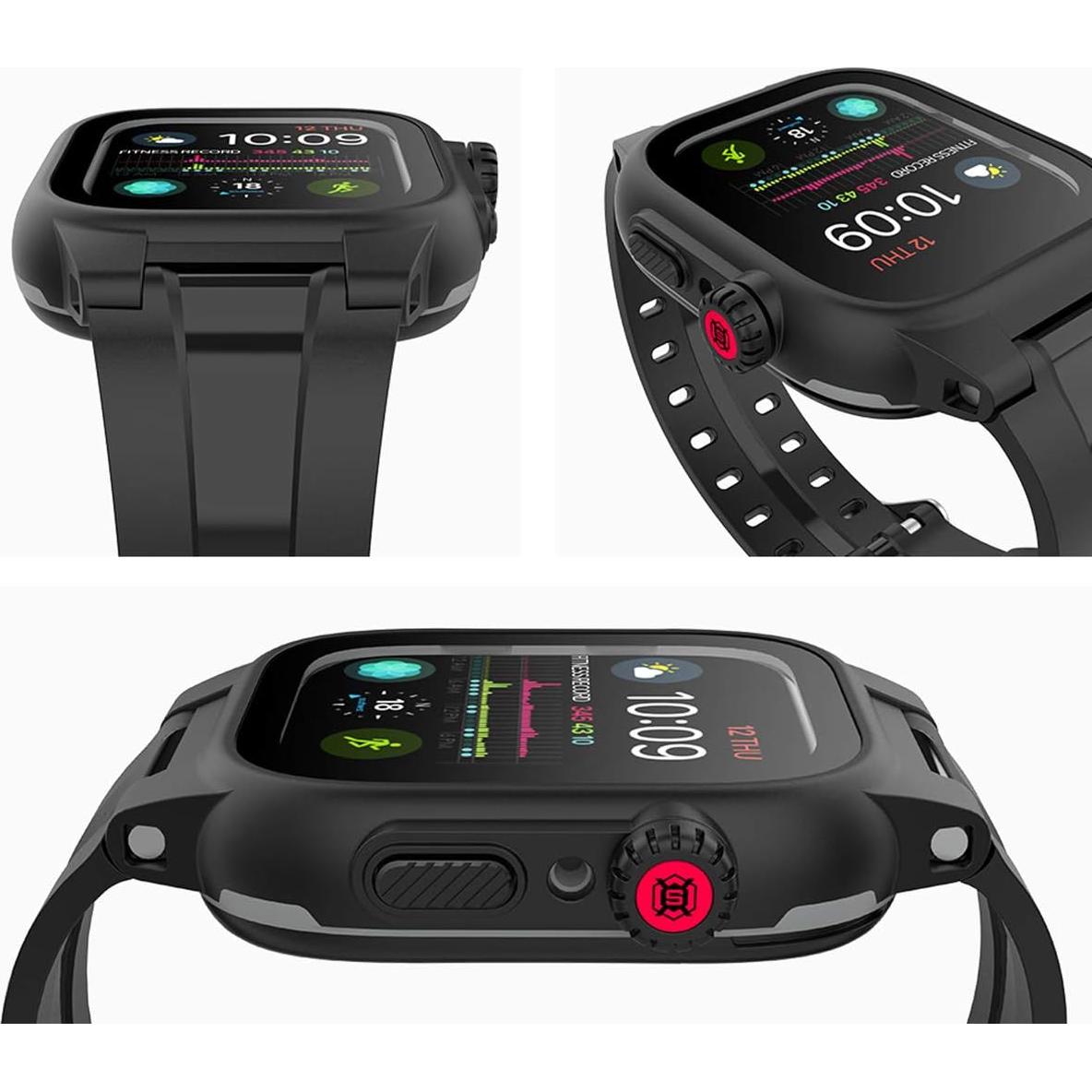 Funda Impermeable YOGRE para Apple Watch 44mm IP68 con Correa