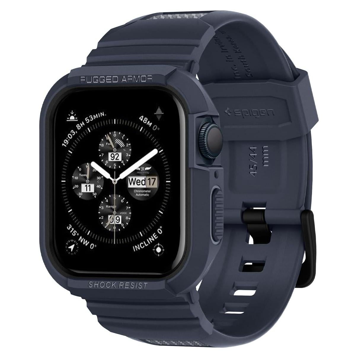 Funda Spigen Rugged Armor Pro para Apple Watch 45mm/44mm