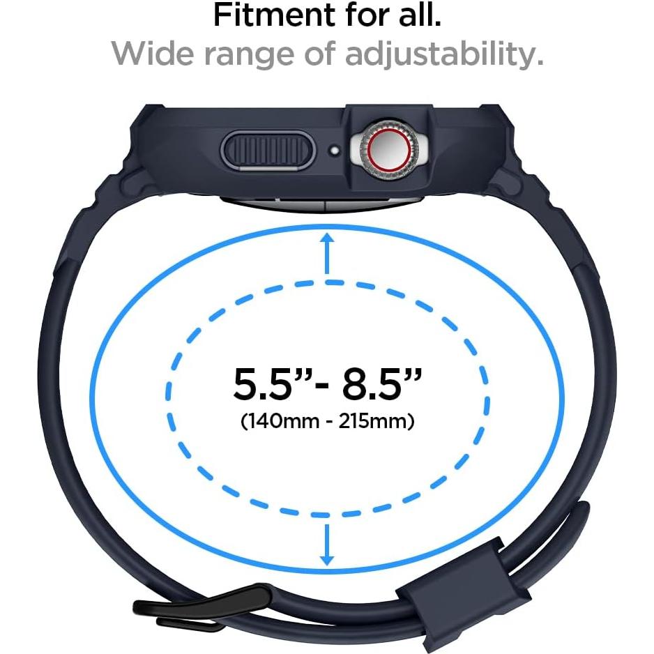 Funda Spigen Rugged Armor Pro para Apple Watch 45mm/44mm