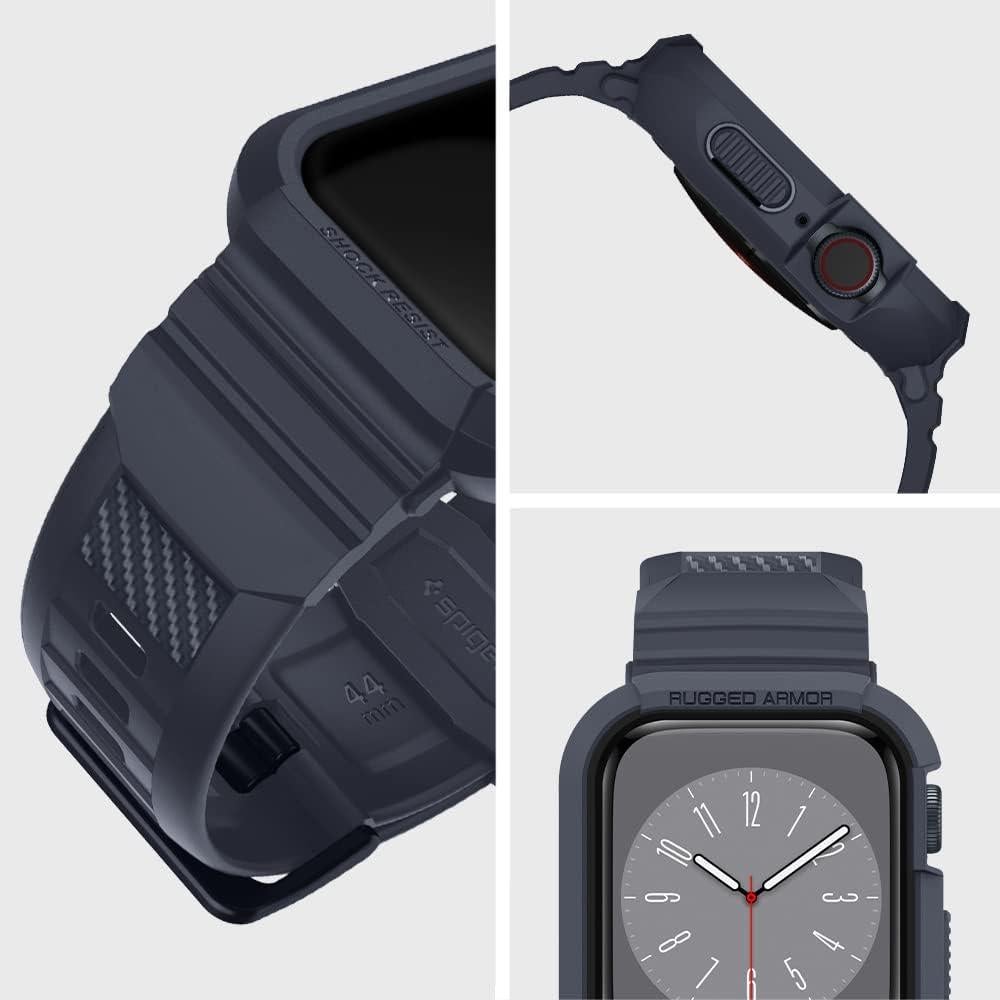 Funda Spigen Rugged Armor Pro para Apple Watch 45mm/44mm