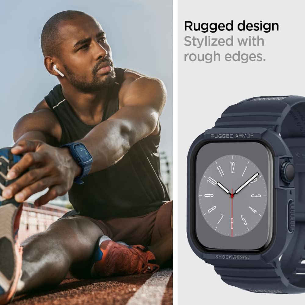 Funda Spigen Rugged Armor Pro para Apple Watch 45mm/44mm