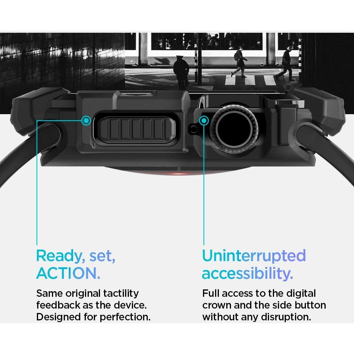 Funda Spigen Rugged Armor para Apple Watch Series 10 42mm