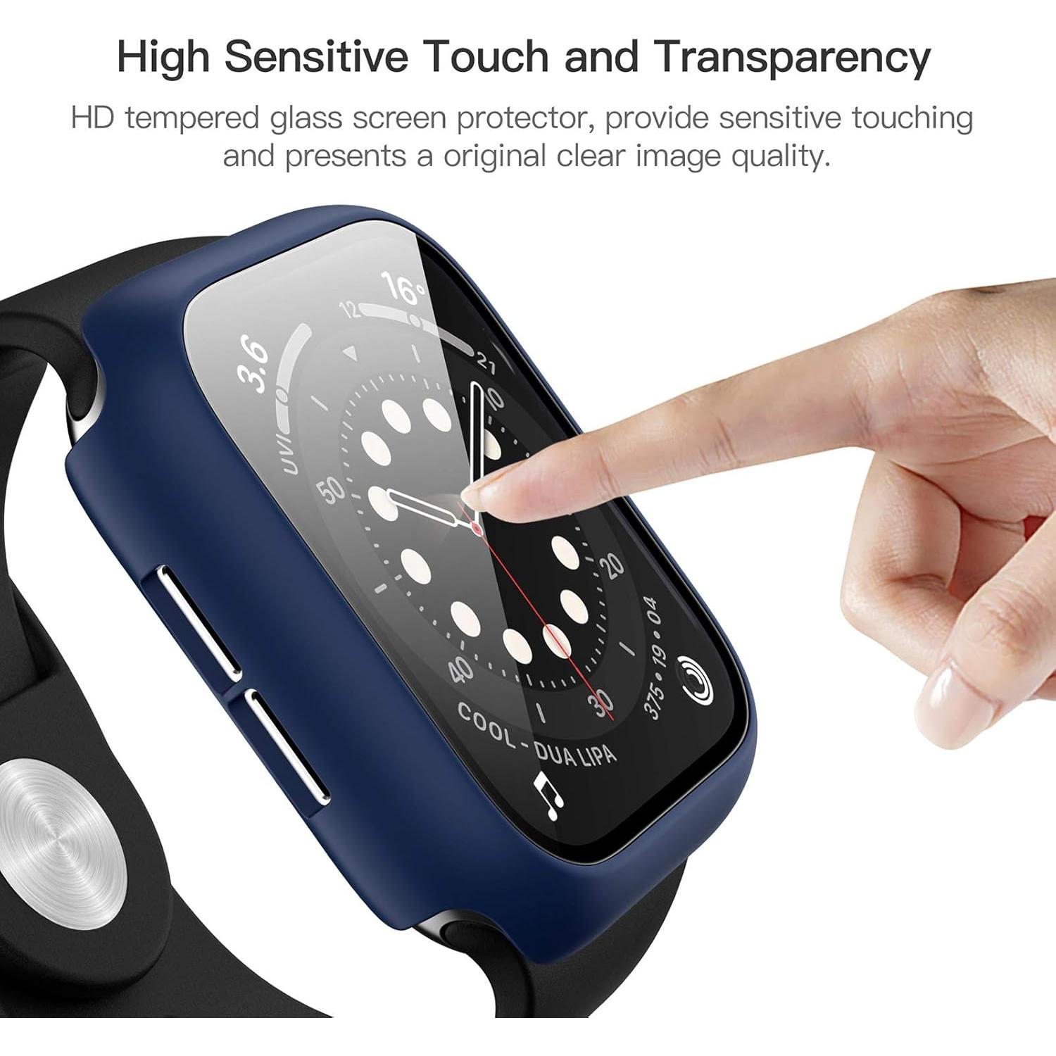 Funda Protectora Haojavo 12 Pack para Apple Watch 44mm SE/6/5/4