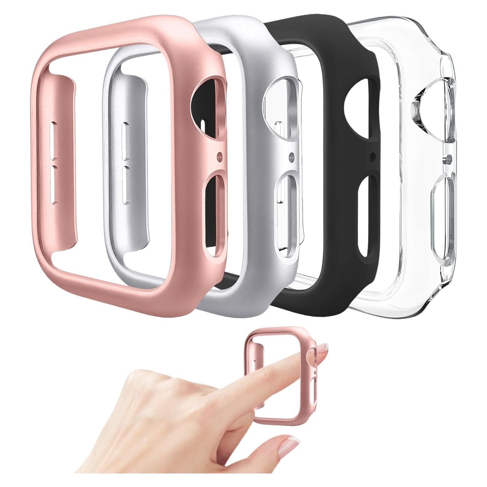 Paquete de 4 Fundas Protectores para Apple Watch 38mm Mugust