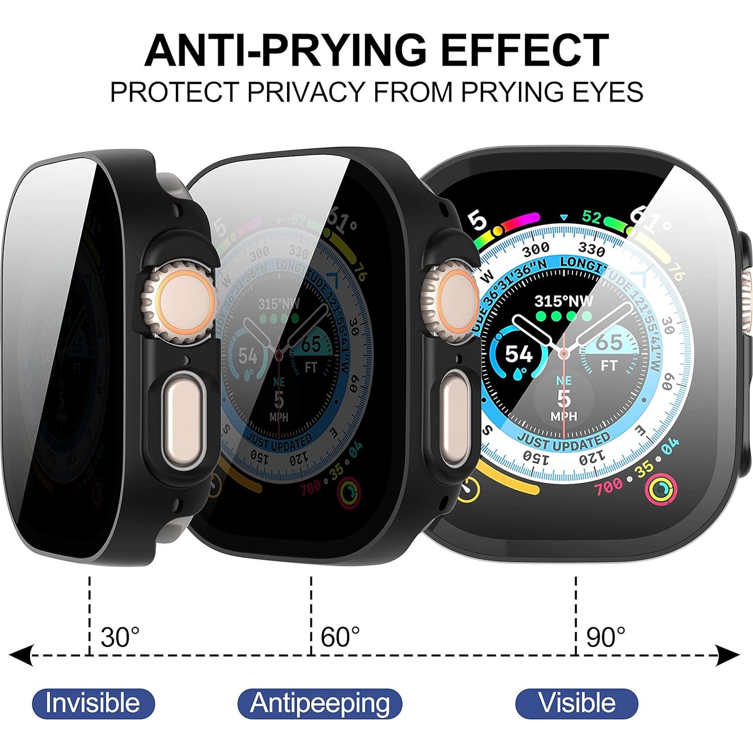 Funda Impermeable Suoman para Apple Watch Ultra 2 49mm - Negro