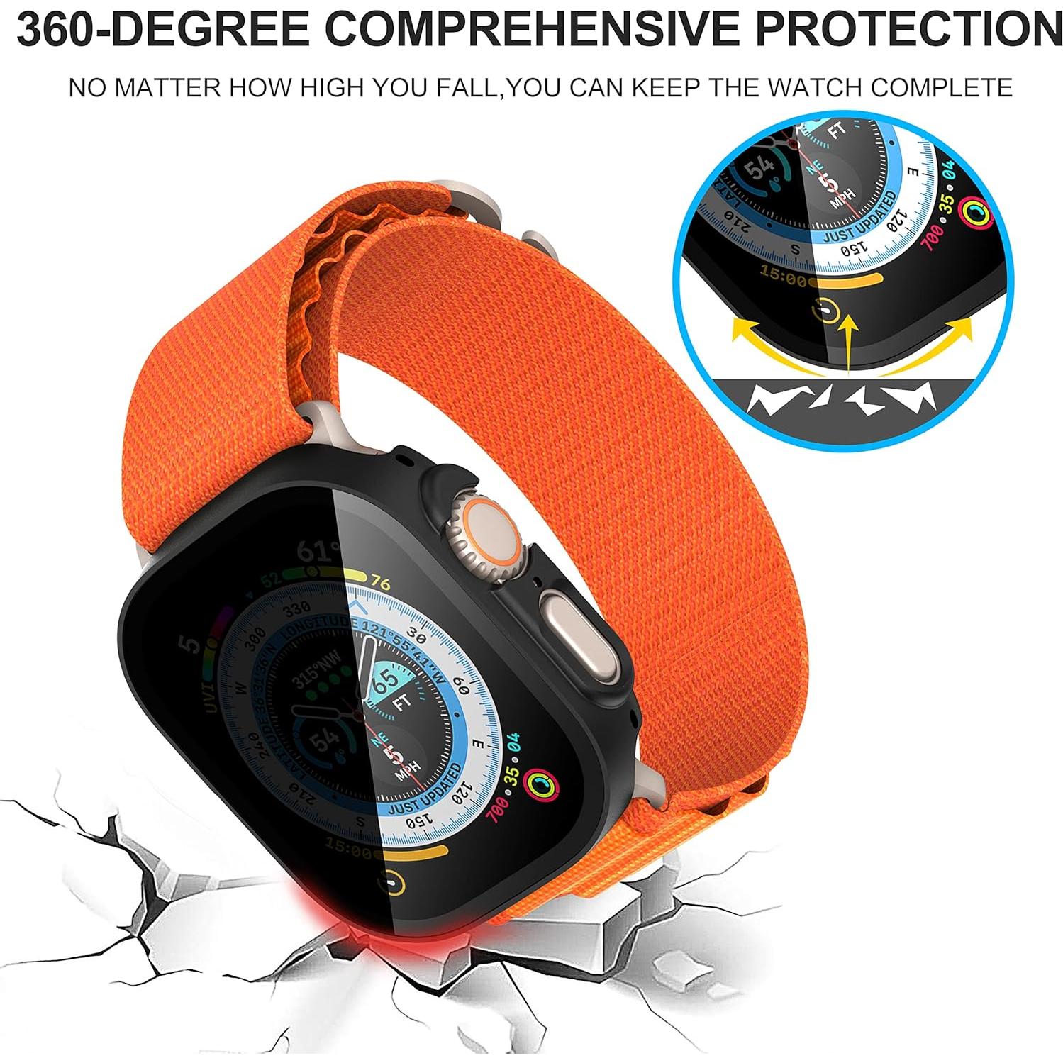 Funda Impermeable Suoman para Apple Watch Ultra 2 49mm - Negro