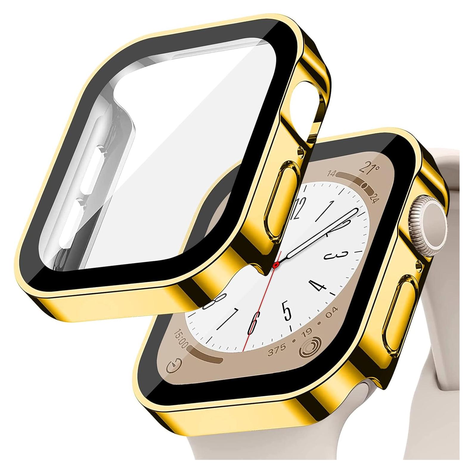 Protector de Pantalla Vidrio Templado EIHAIHIS para Apple Watch 40mm 44mm