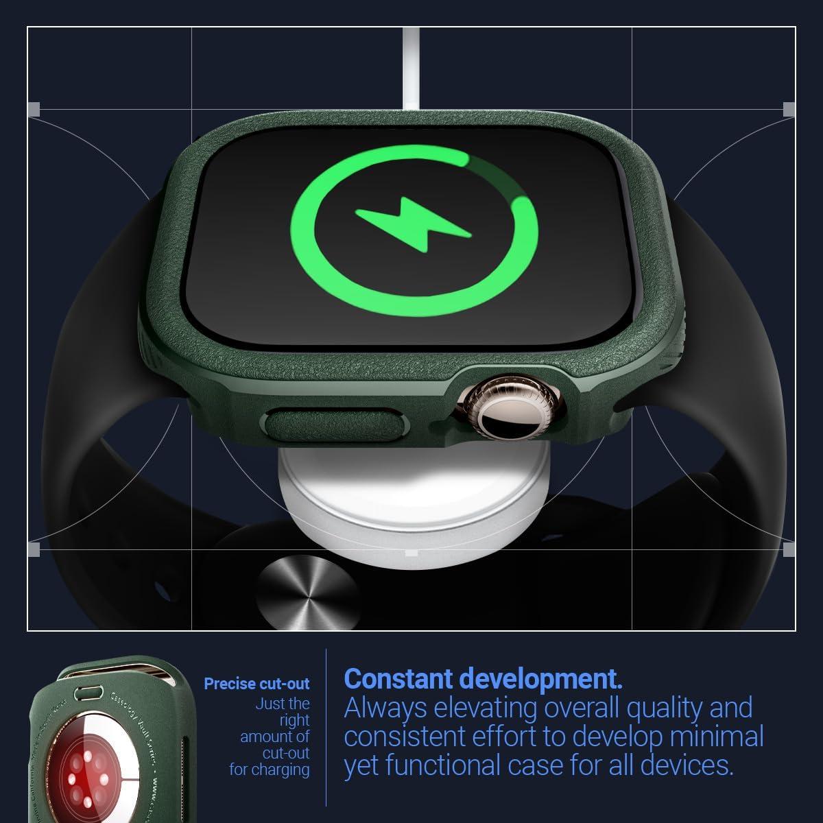 Funda Caseology Vault para Apple Watch Series 10 46mm Verde