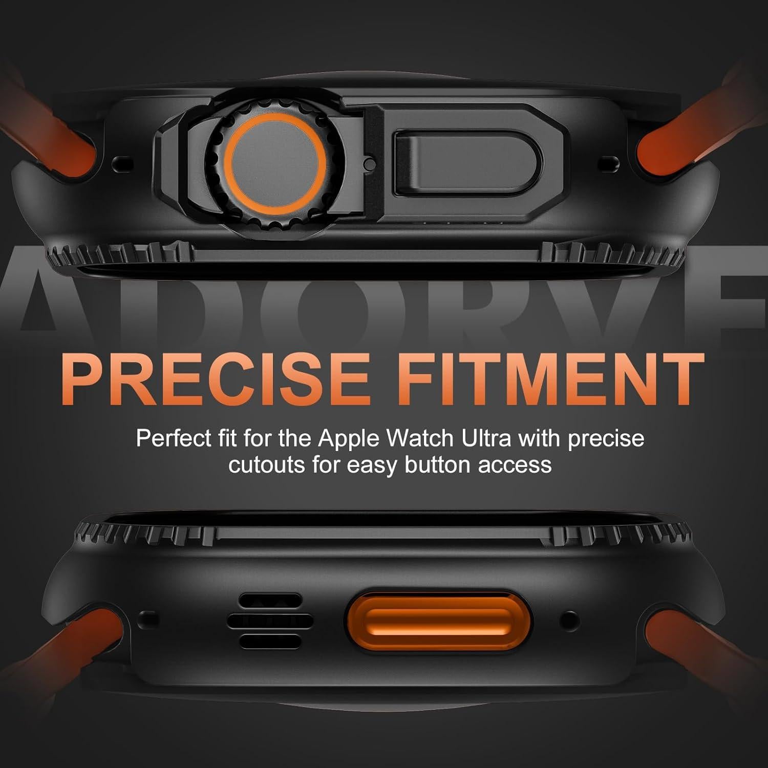 Funda Parachoques Metal Resistente para Apple Watch Ultra 2 49mm