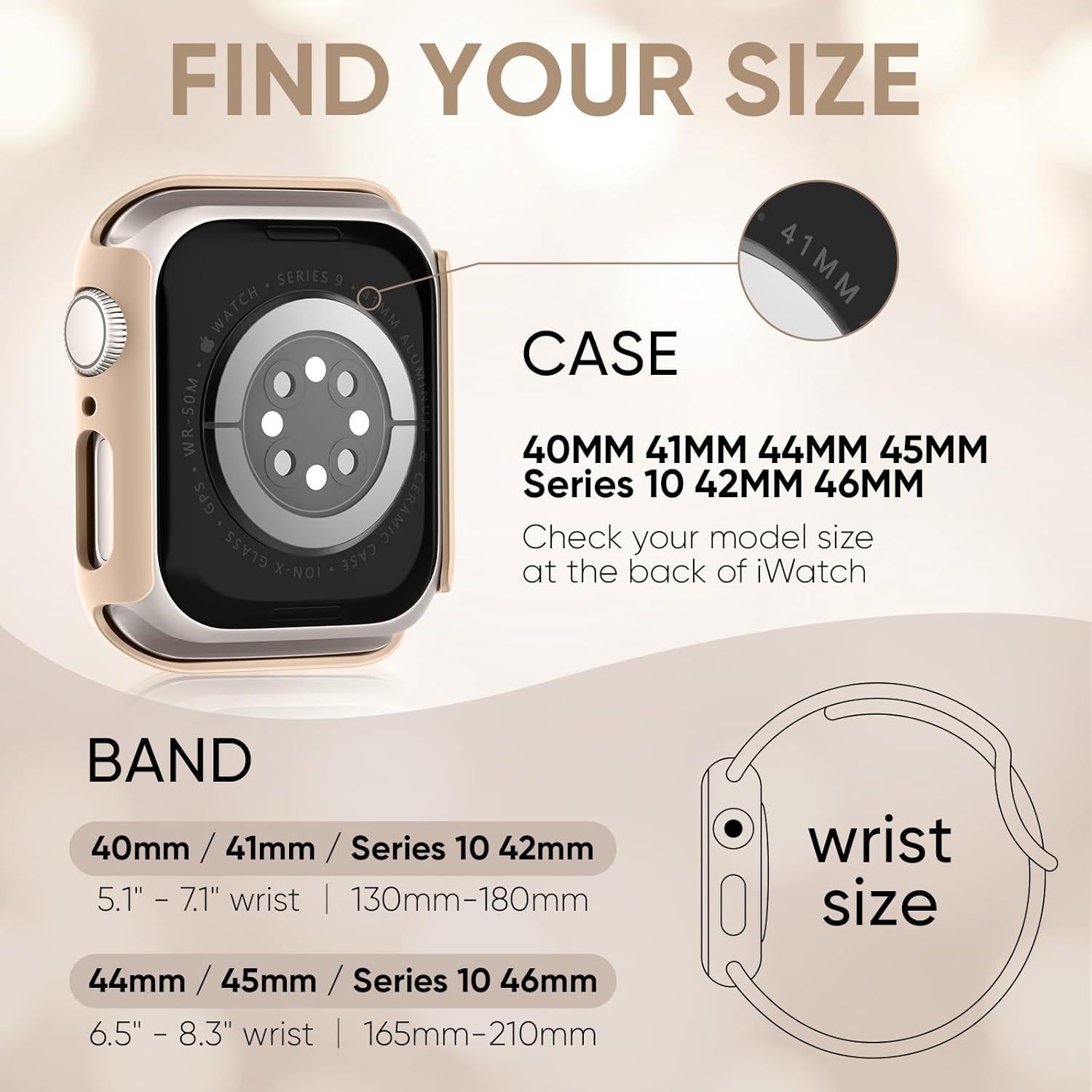 Banda Elástica Trenzada Butifacion para Apple Watch 40-46mm