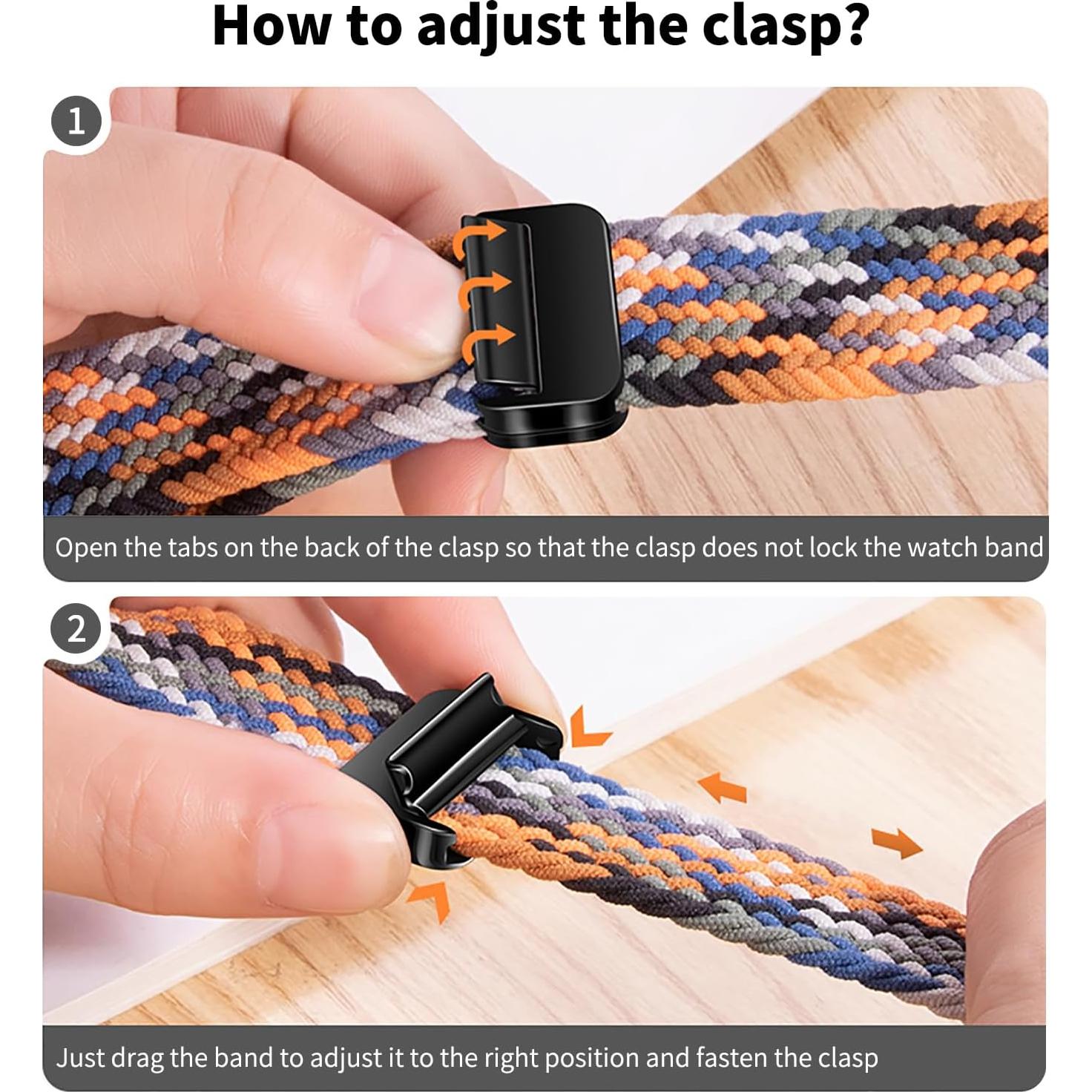 Correa Trenzada Qimela Sport Loop para Apple Watch 38-49mm