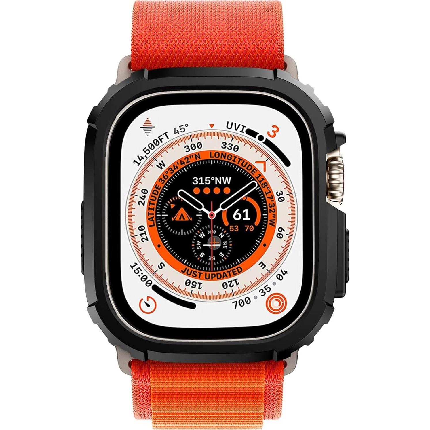 Funda Parachoques Flexible BOTOMALL para Apple Watch Ultra 49mm