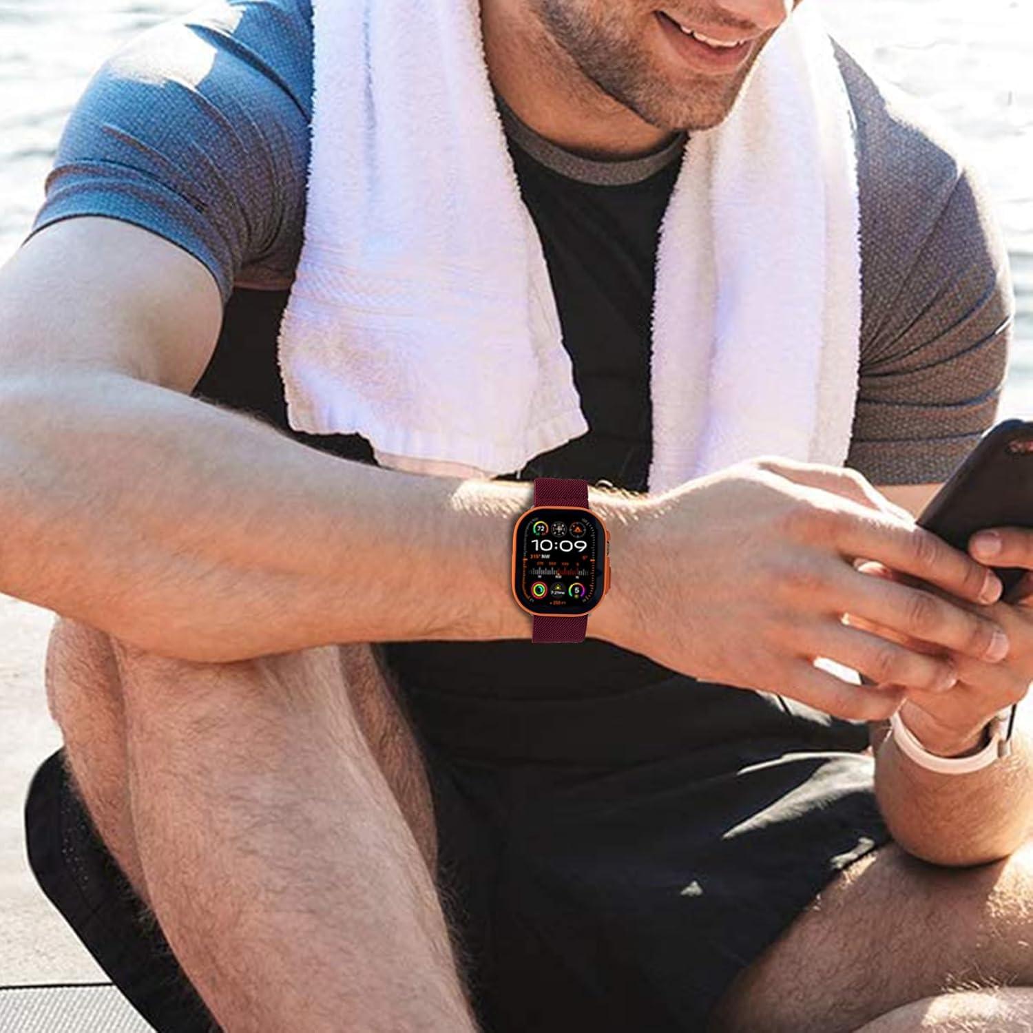 12 Correas y 6 Fundas Compatibles Apple Watch Ultra 49mm