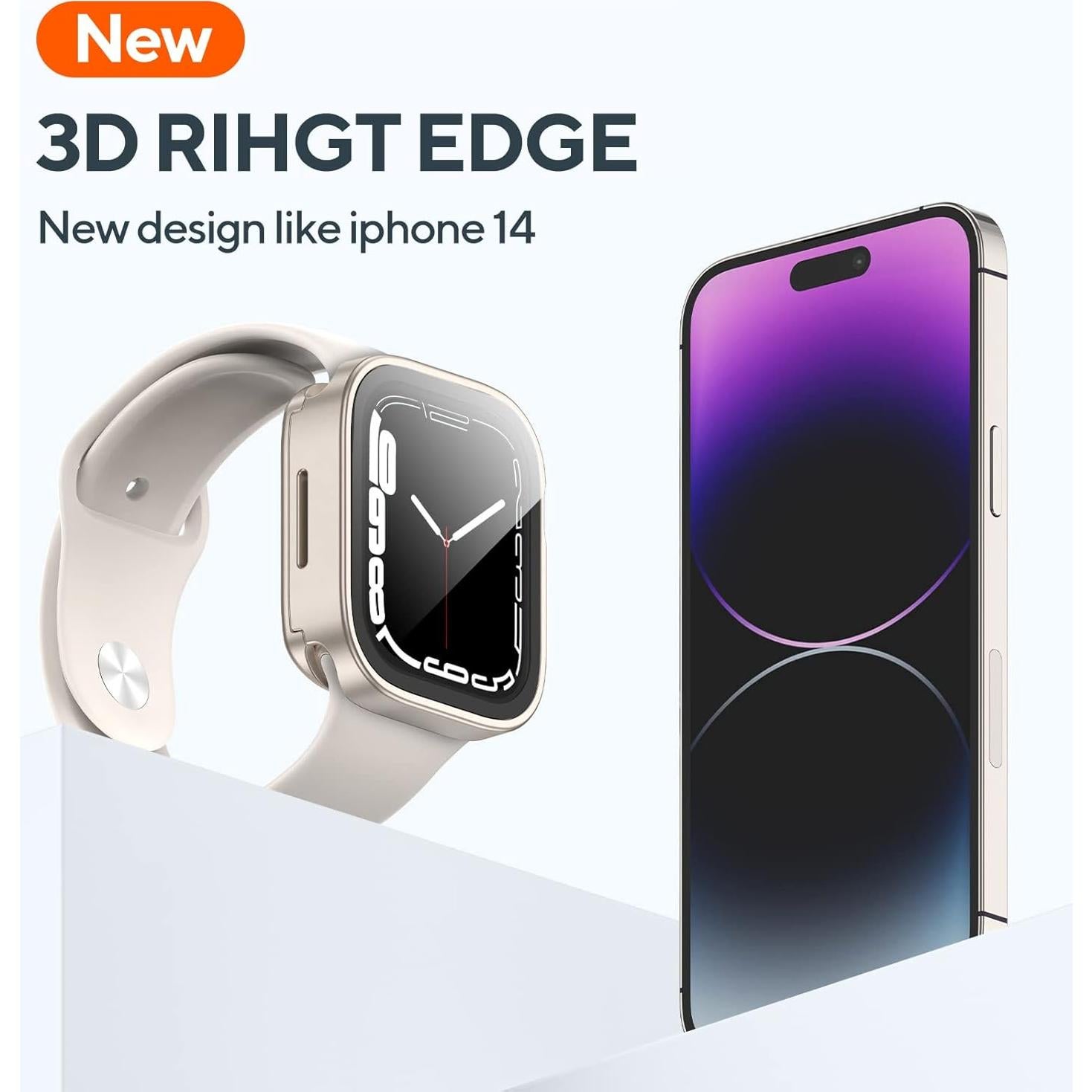 Funda Impermeable 2 en 1 Singiuzoo para Apple Watch 40mm