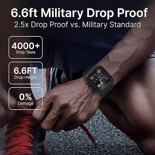 Funda Impermeable Catalyst para Apple Watch 44mm - Gris