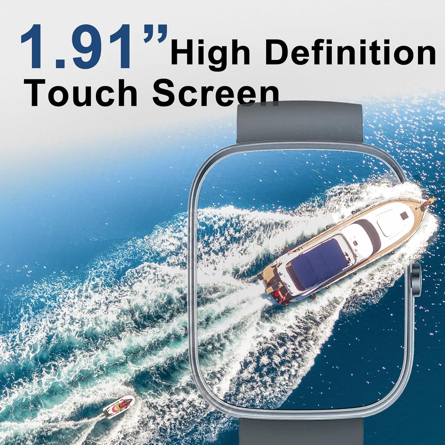 Reloj Inteligente Kuizil T70 1.91" HD Bluetooth IP68 Fitness